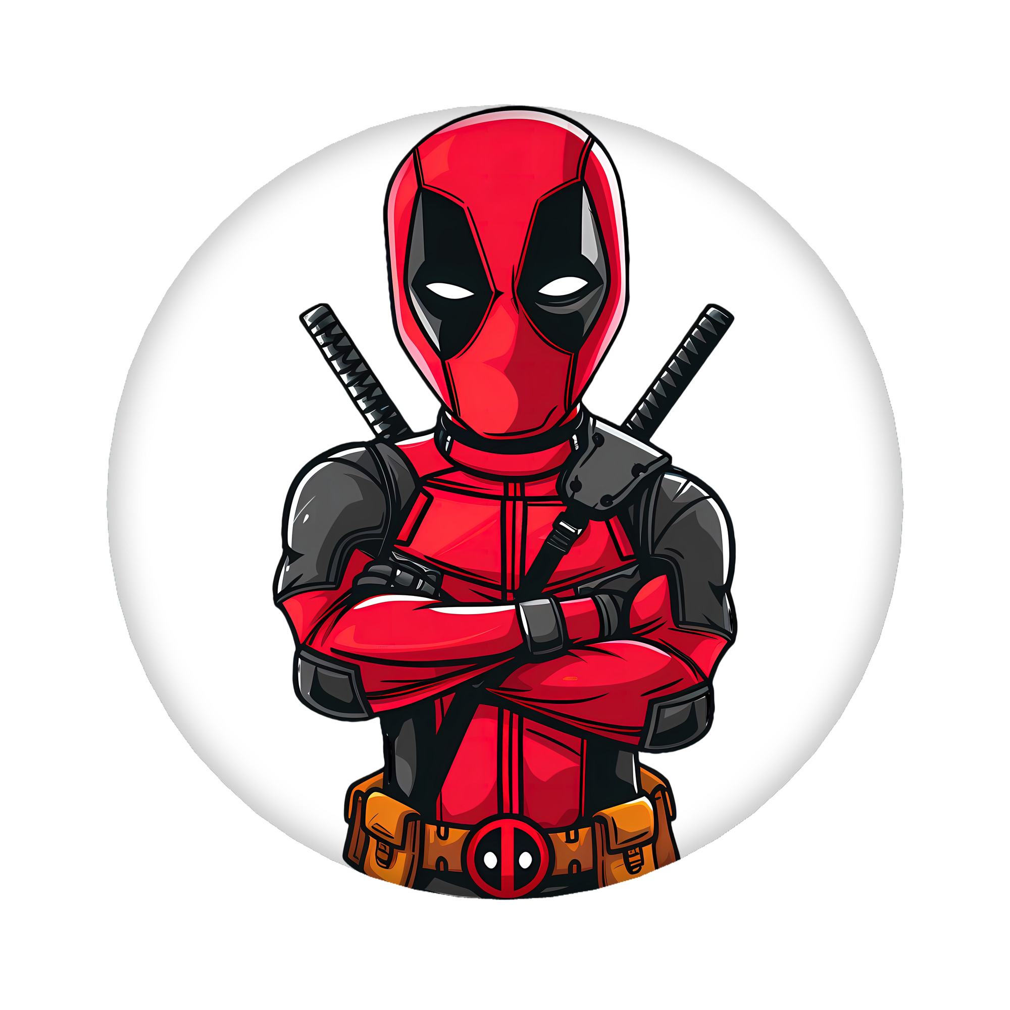 （画像用） Deadpool デッドプール 6cm 缶バッジ 複数セット