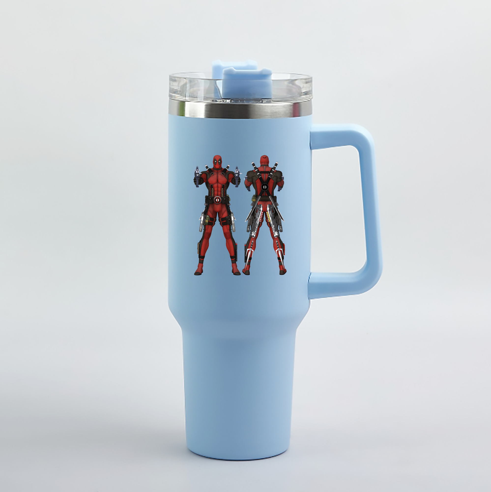 （画像用） Deadpool デッドプール 1200mL車用タンブラー（カラープリント）