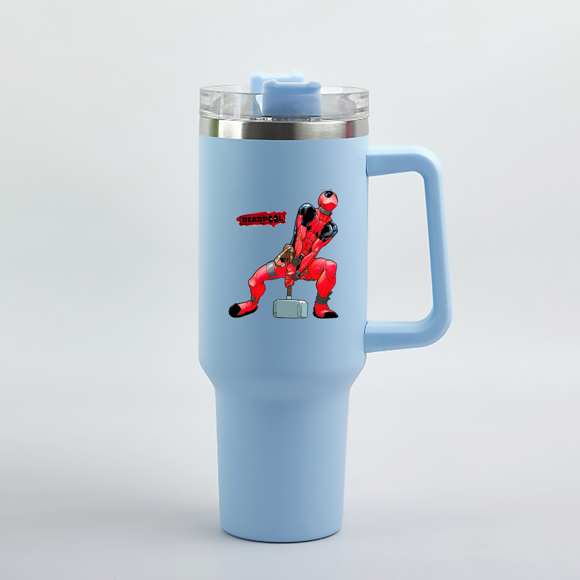 （画像用） Deadpool デッドプール 1200mL車用タンブラー（カラープリント）