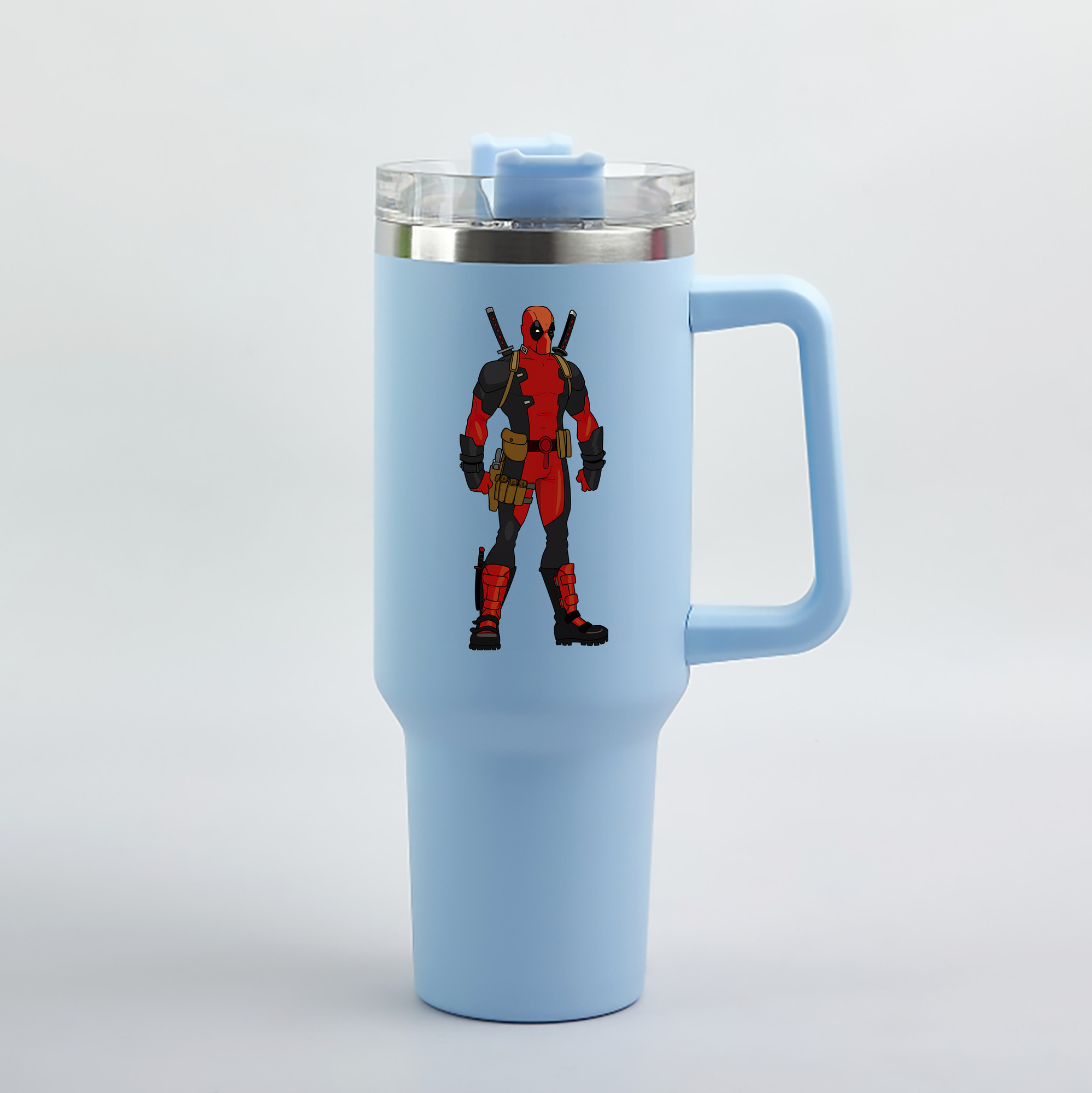 （画像用） Deadpool デッドプール 1200mL車用タンブラー（カラープリント）