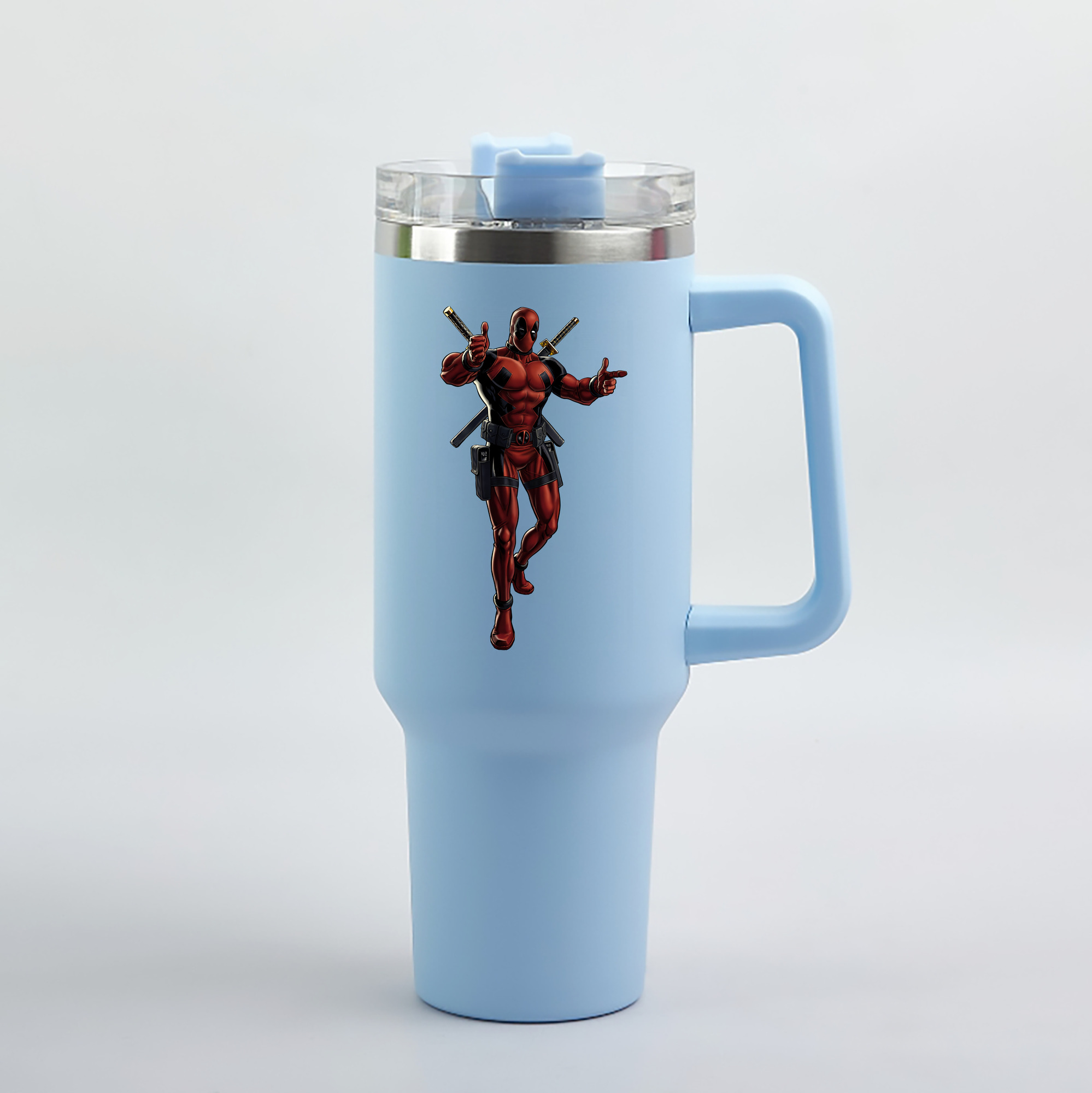 （画像用） Deadpool デッドプール 1200mL車用タンブラー（カラープリント）