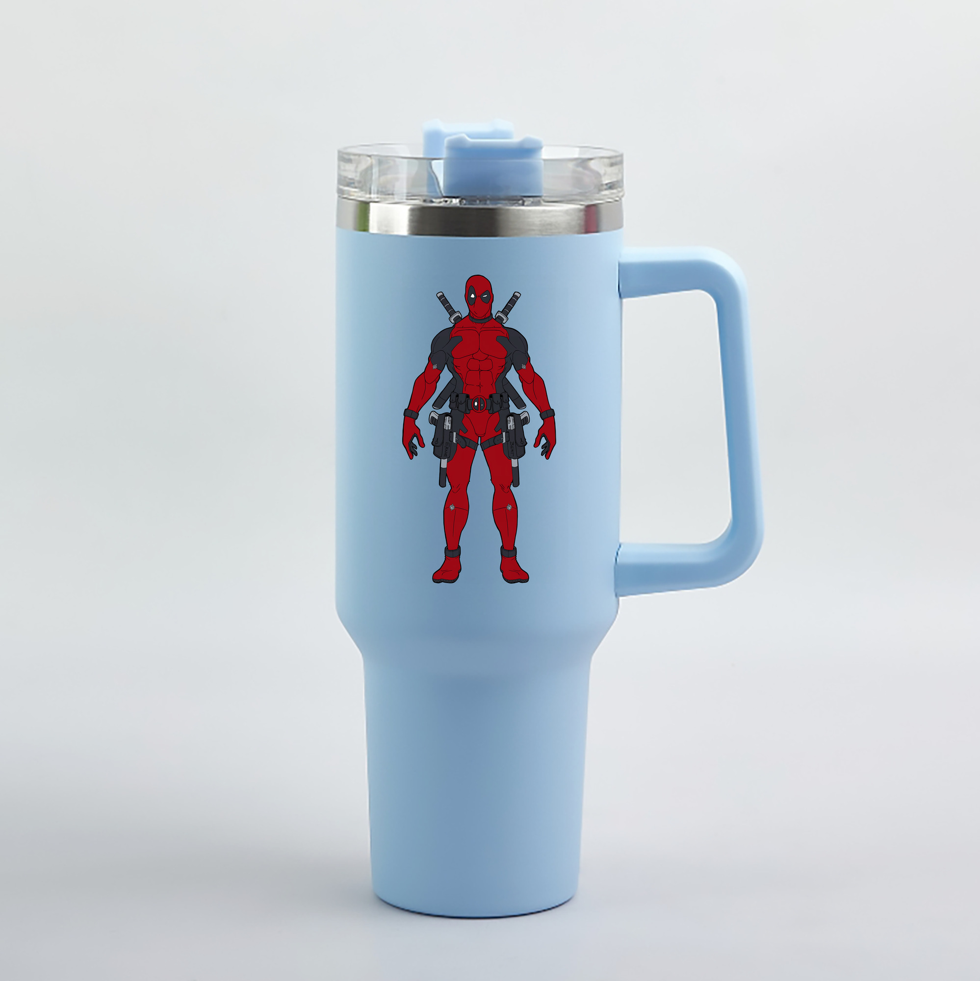 （画像用） Deadpool デッドプール 1200mL車用タンブラー（カラープリント）