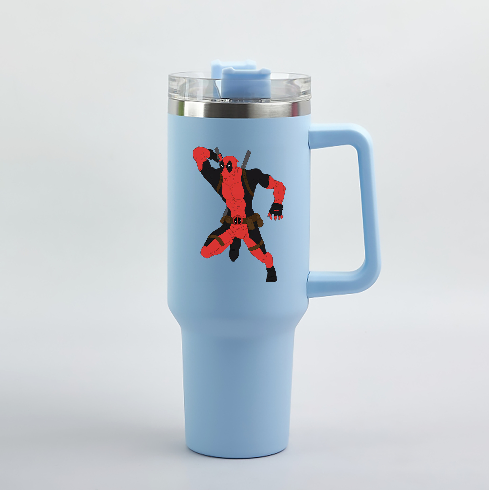 （画像用） Deadpool デッドプール 1200mL車用タンブラー（カラープリント）