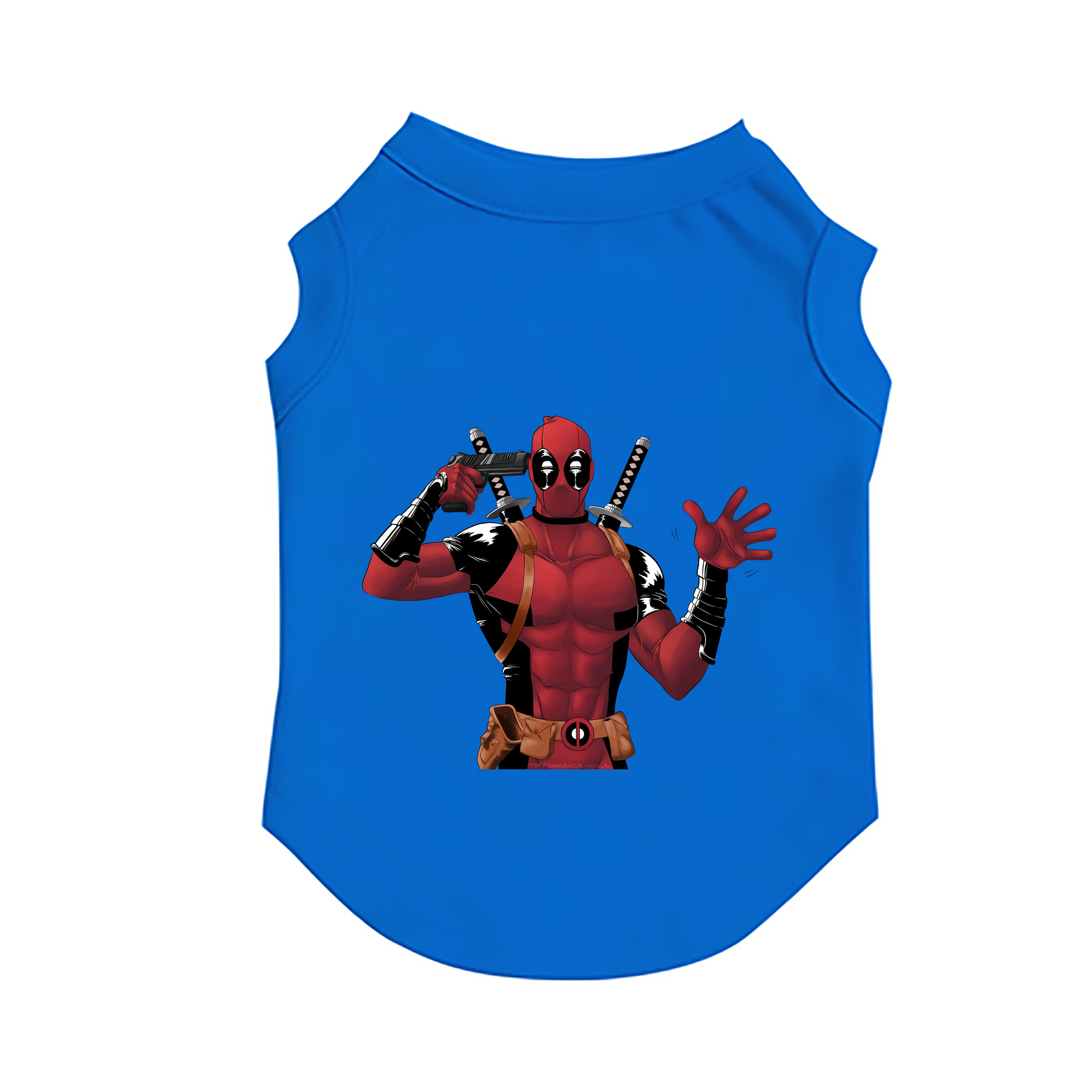 （画像用） Deadpool デッドプール ペット用ベスト