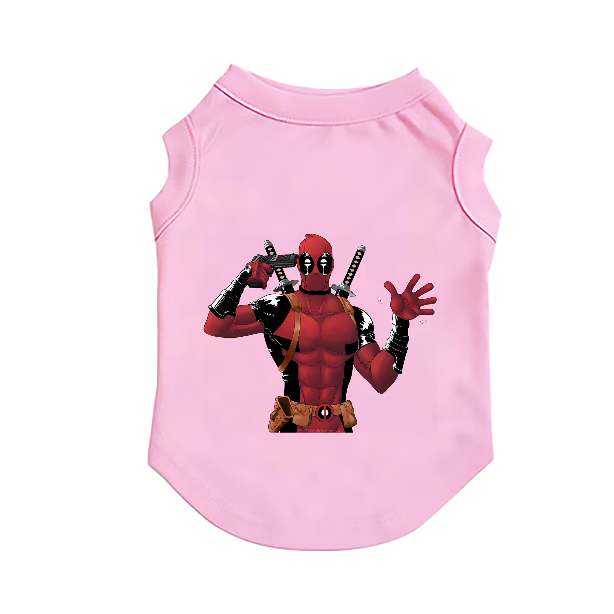 （画像用） Deadpool デッドプール ペット用ベスト