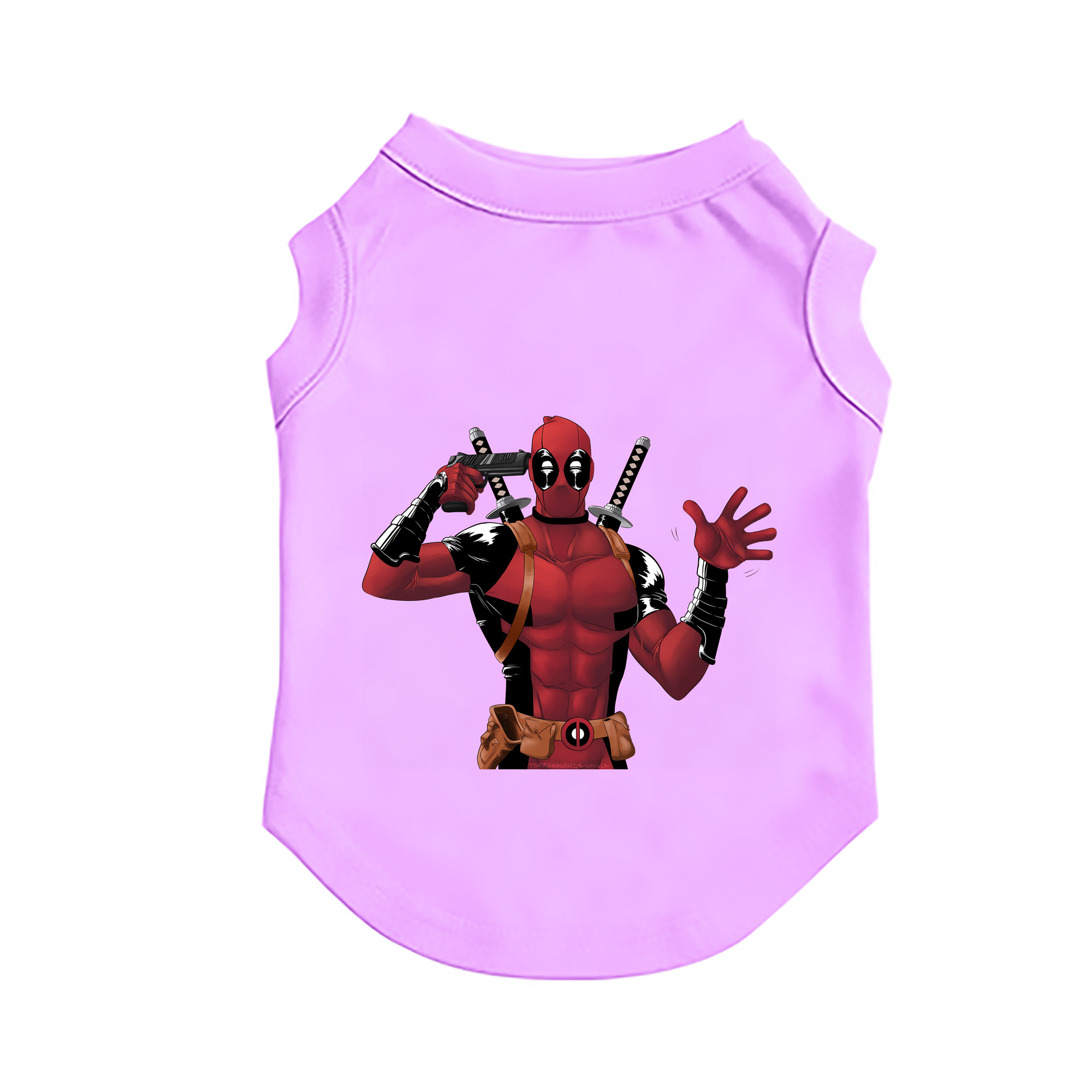 （画像用） Deadpool デッドプール ペット用ベスト