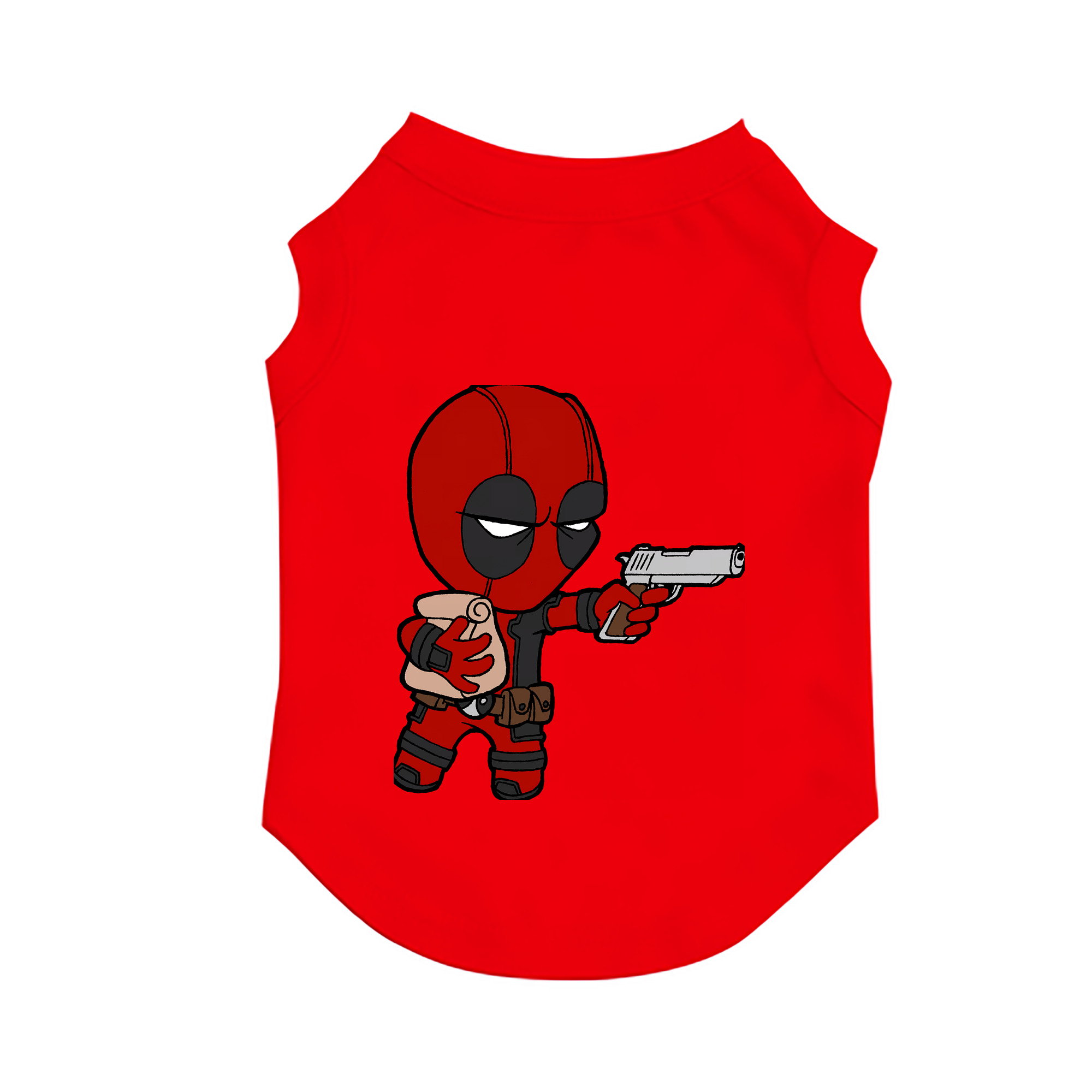 （画像用） Deadpool デッドプール ペット用ベスト