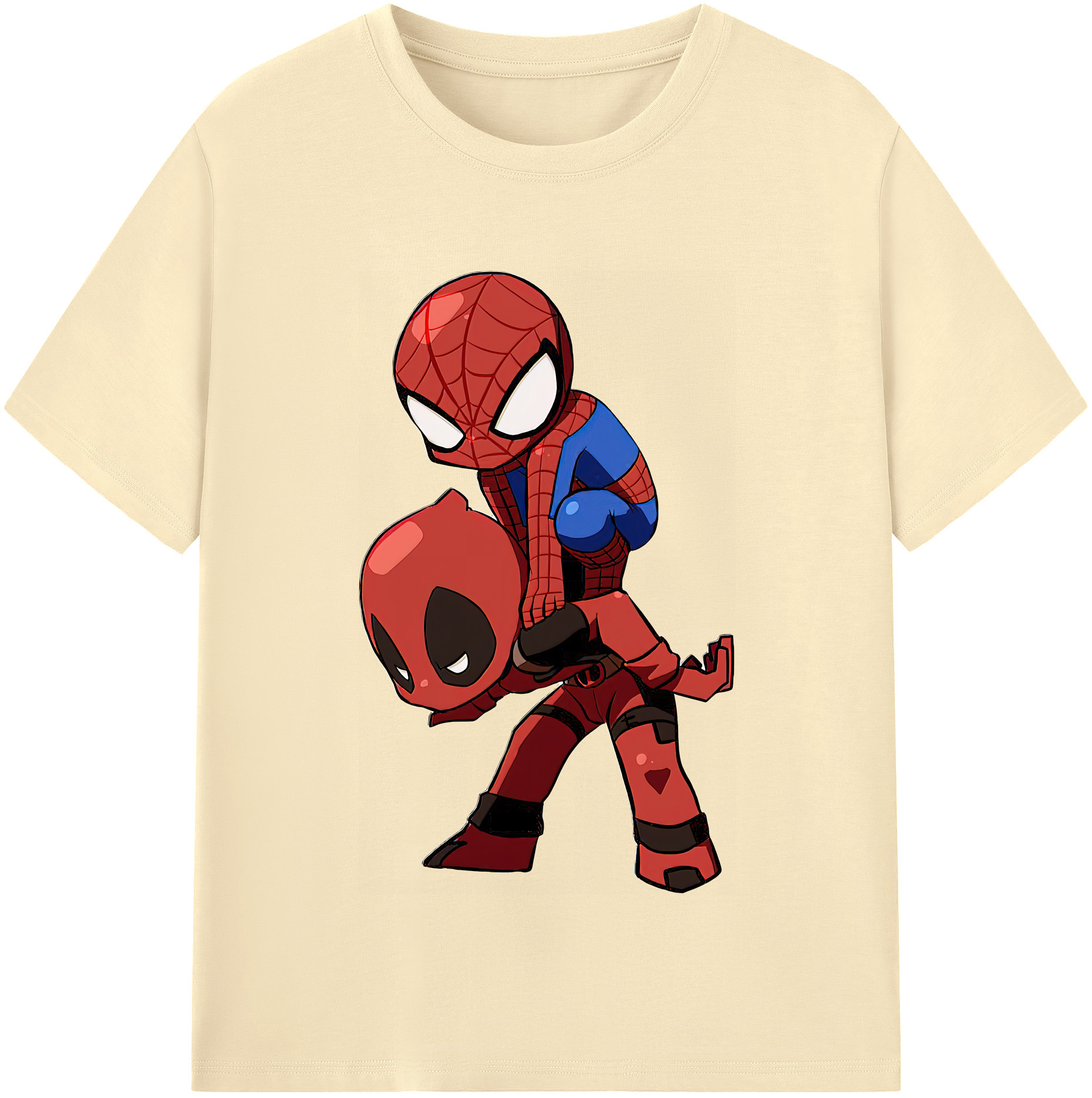 （画像用） Deadpool デッドプール 綿100％半袖Tシャツ（フロントプリント）