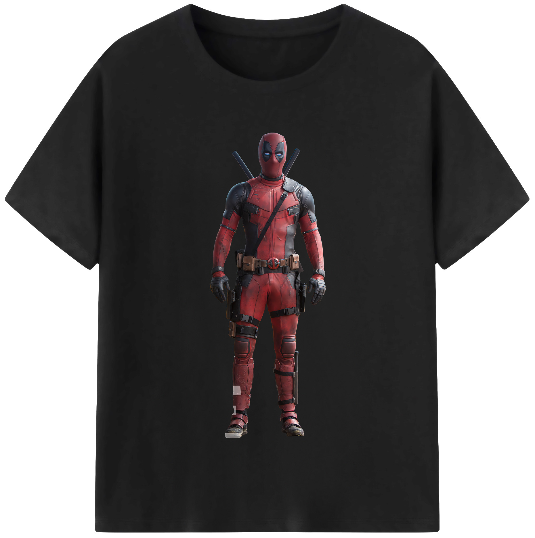 （画像用） Deadpool デッドプール 綿100％半袖Tシャツ（フロントプリント）