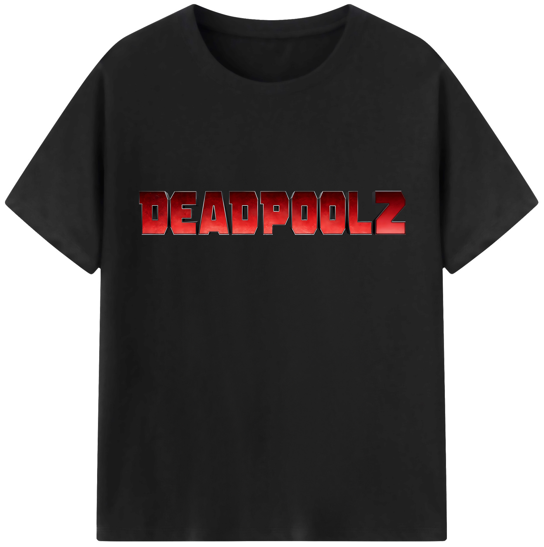 （画像用） Deadpool デッドプール 綿100％半袖Tシャツ（フロントプリント）