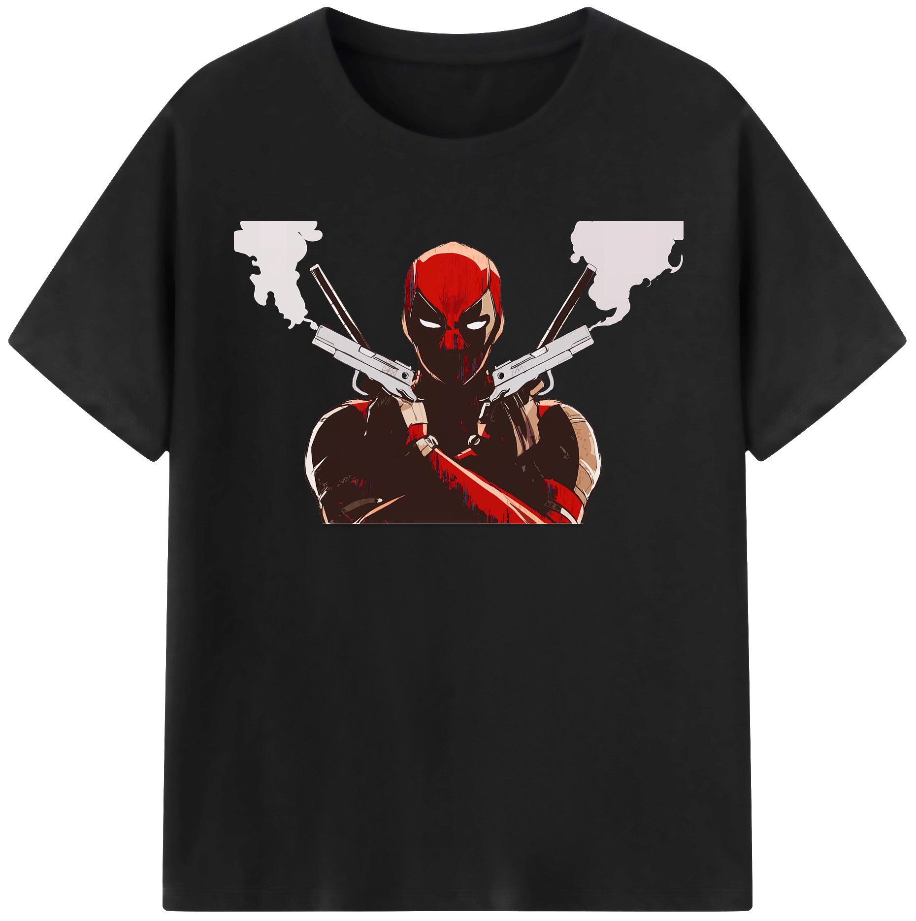 （画像用） Deadpool デッドプール 綿100％半袖Tシャツ（フロントプリント）