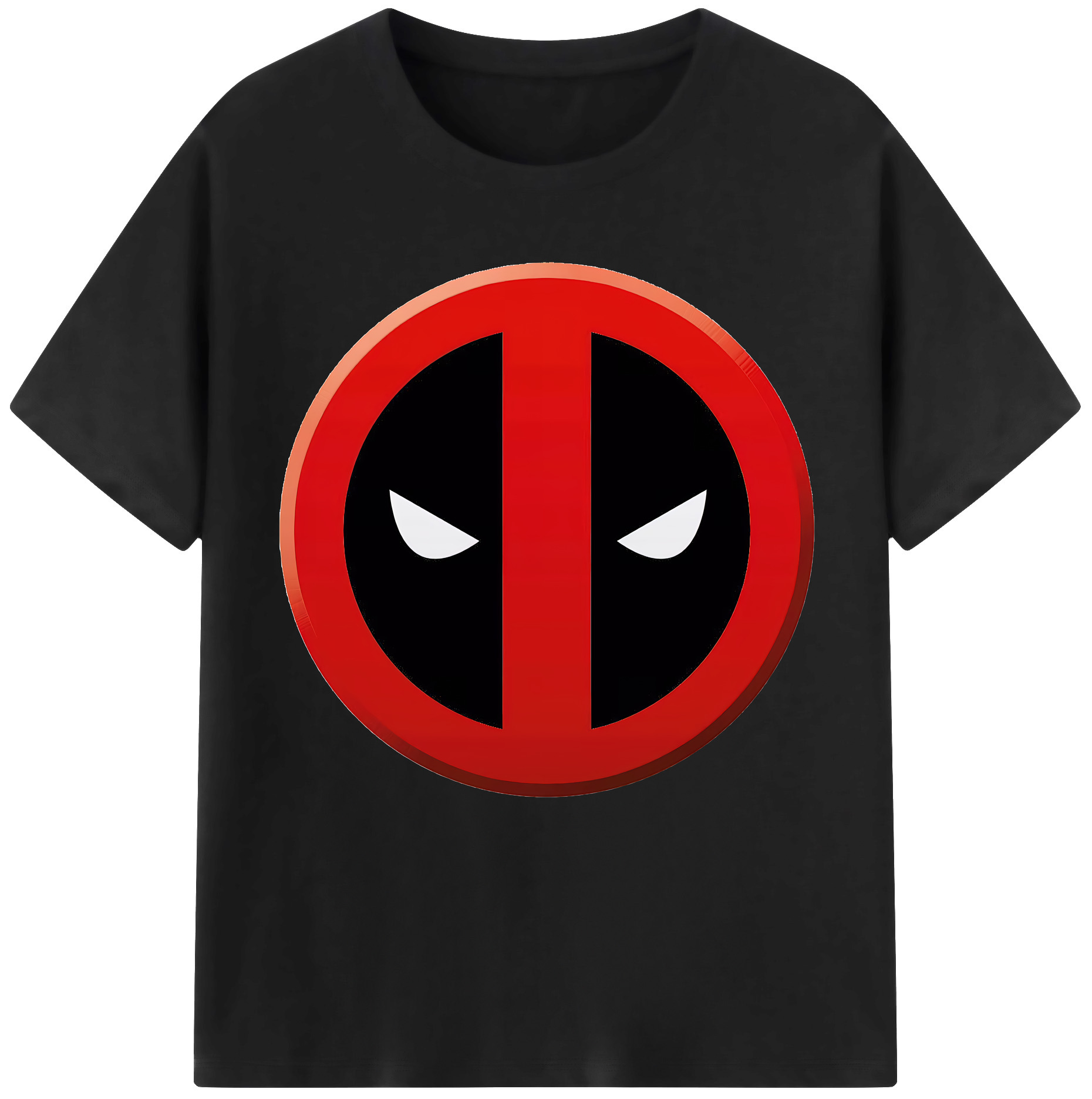 （画像用） Deadpool デッドプール 綿100％半袖Tシャツ（フロントプリント）