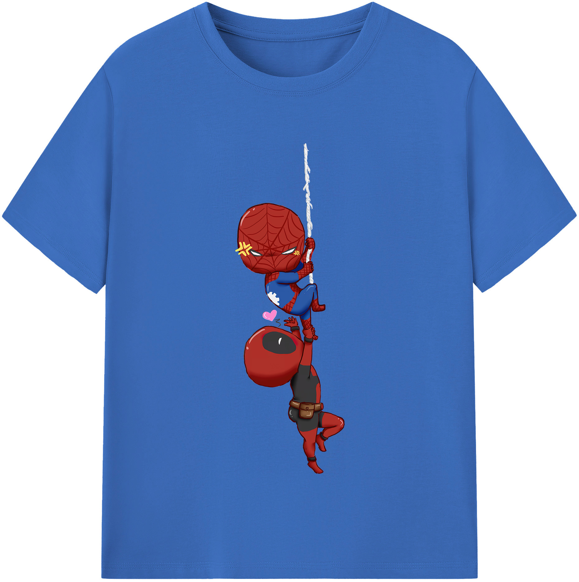 （画像用） Deadpool デッドプール 綿100％半袖Tシャツ（フロントプリント）