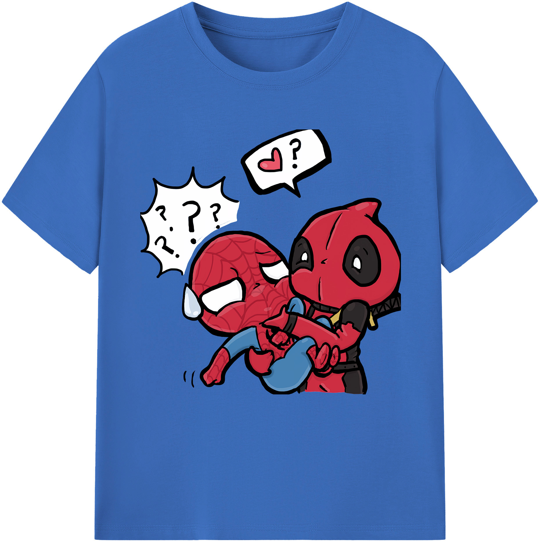 （画像用） Deadpool デッドプール 綿100％半袖Tシャツ（フロントプリント）