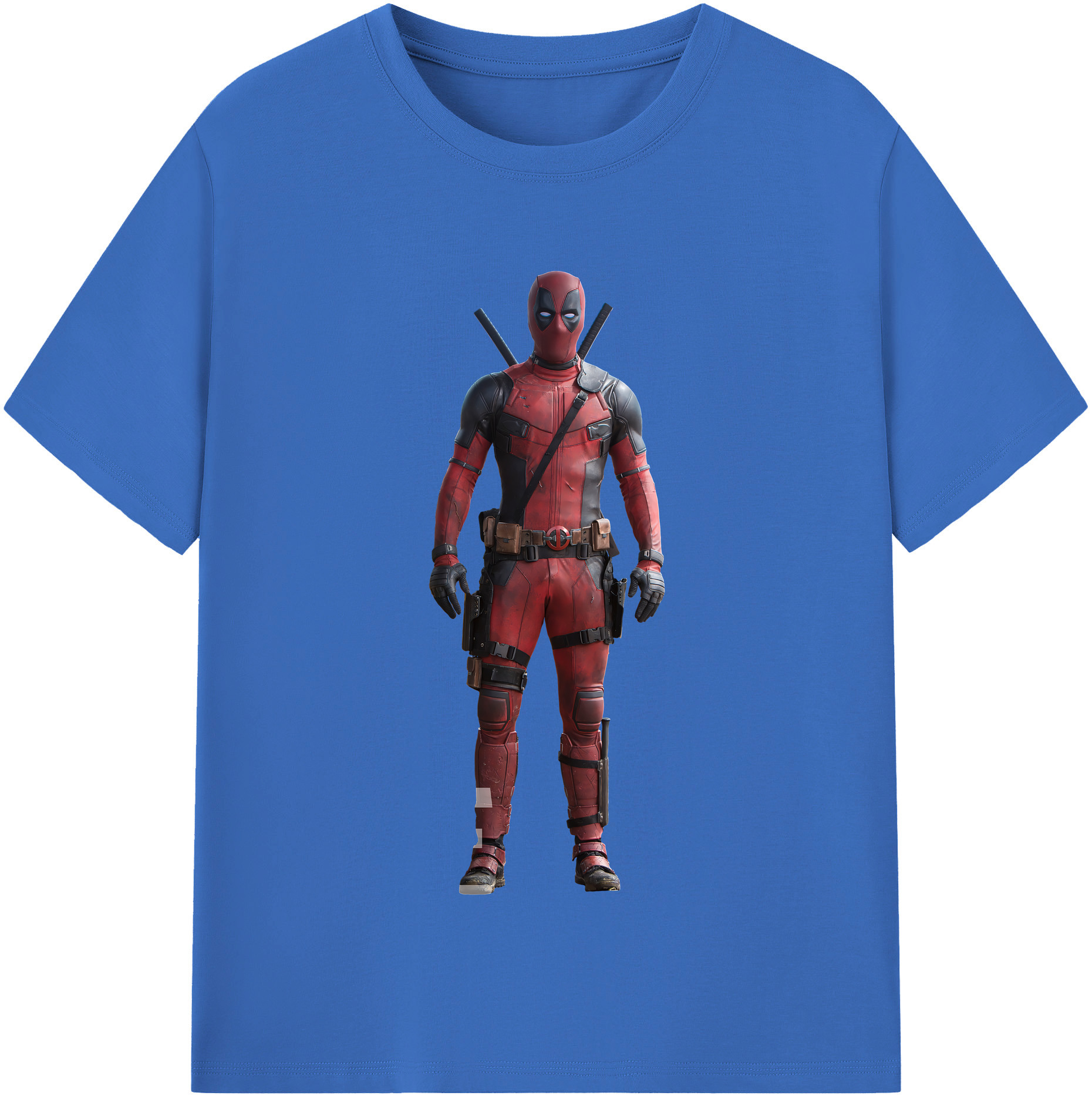 （画像用） Deadpool デッドプール 綿100％半袖Tシャツ（フロントプリント）
