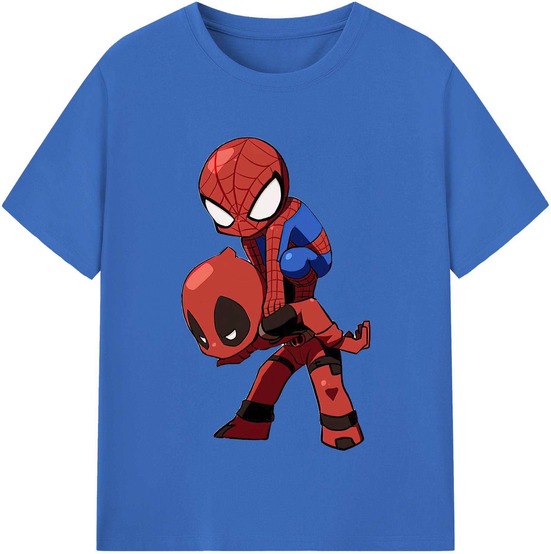 （画像用） Deadpool デッドプール 綿100％半袖Tシャツ（フロントプリント）