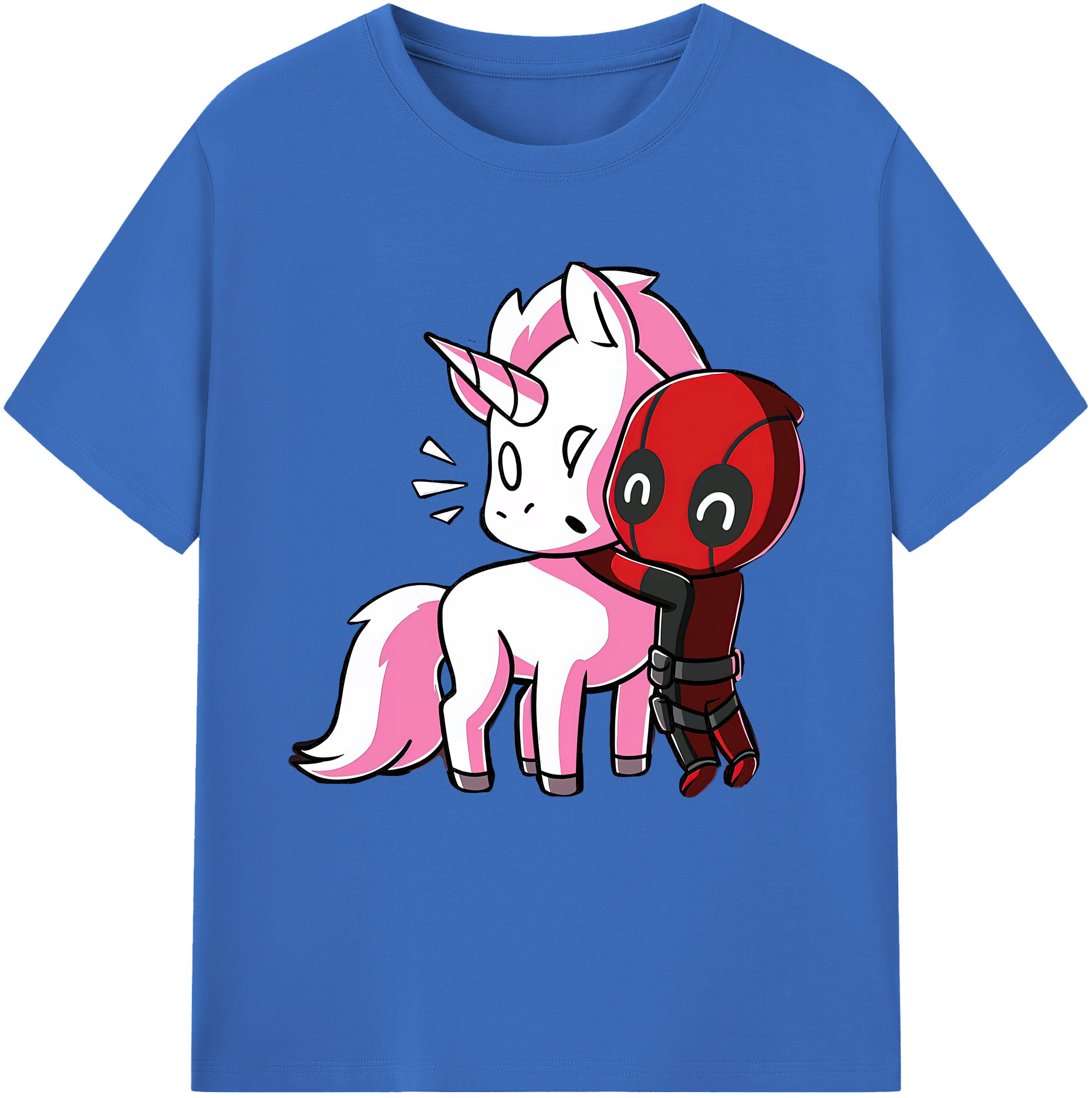 （画像用） Deadpool デッドプール 綿100％半袖Tシャツ（フロントプリント）