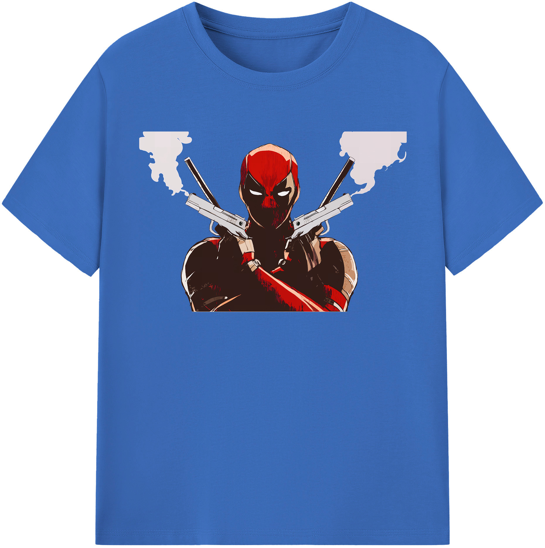 （画像用） Deadpool デッドプール 綿100％半袖Tシャツ（フロントプリント）