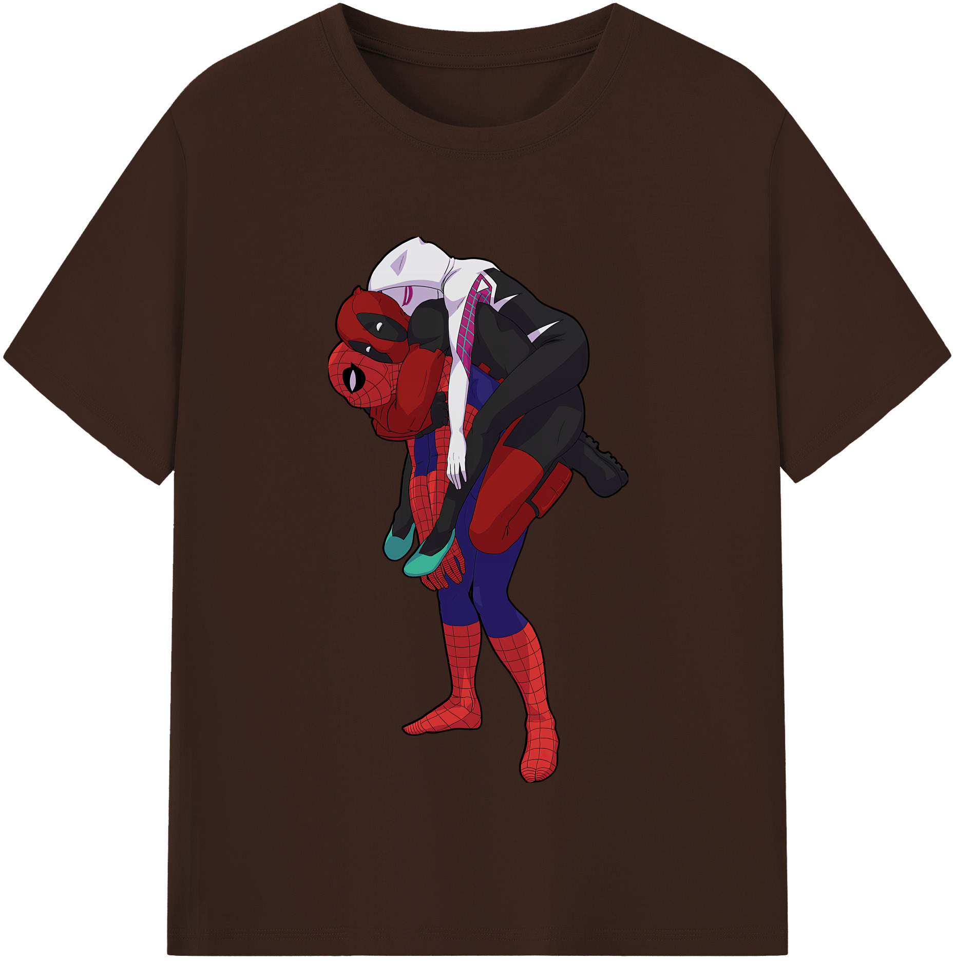 （画像用） Deadpool デッドプール 綿100％半袖Tシャツ（フロントプリント）