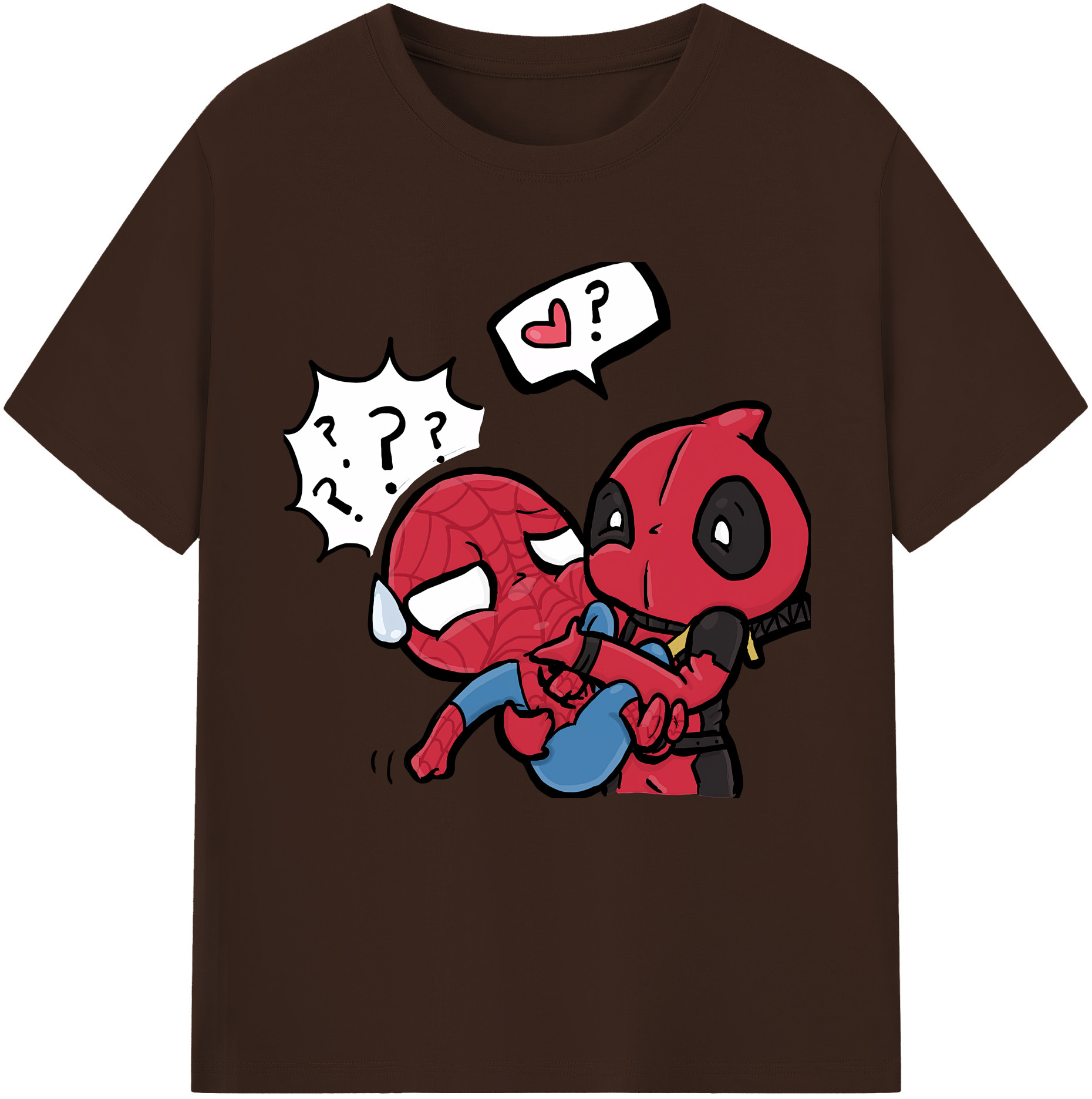 （画像用） Deadpool デッドプール 綿100％半袖Tシャツ（フロントプリント）