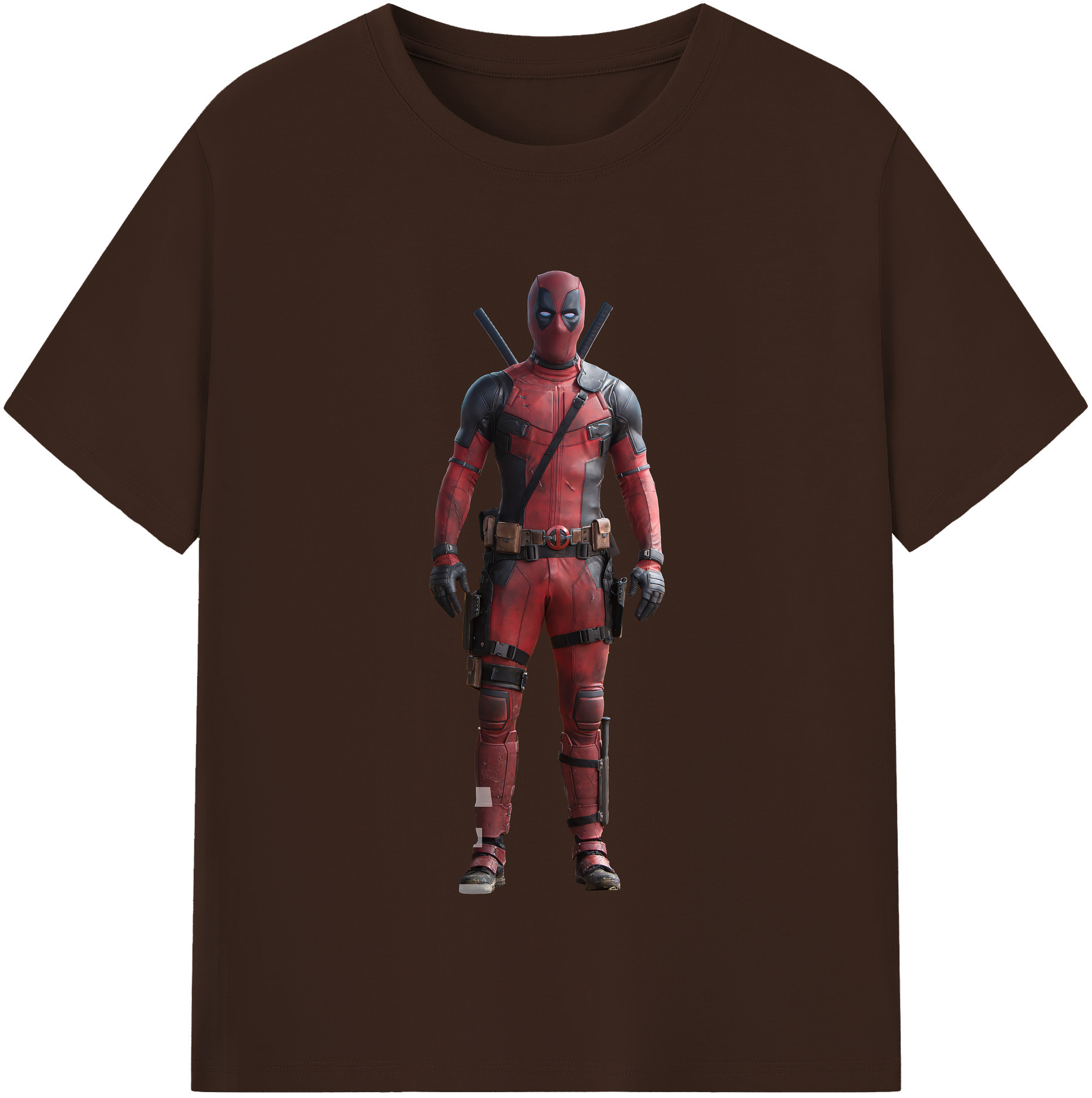 （画像用） Deadpool デッドプール 綿100％半袖Tシャツ（フロントプリント）