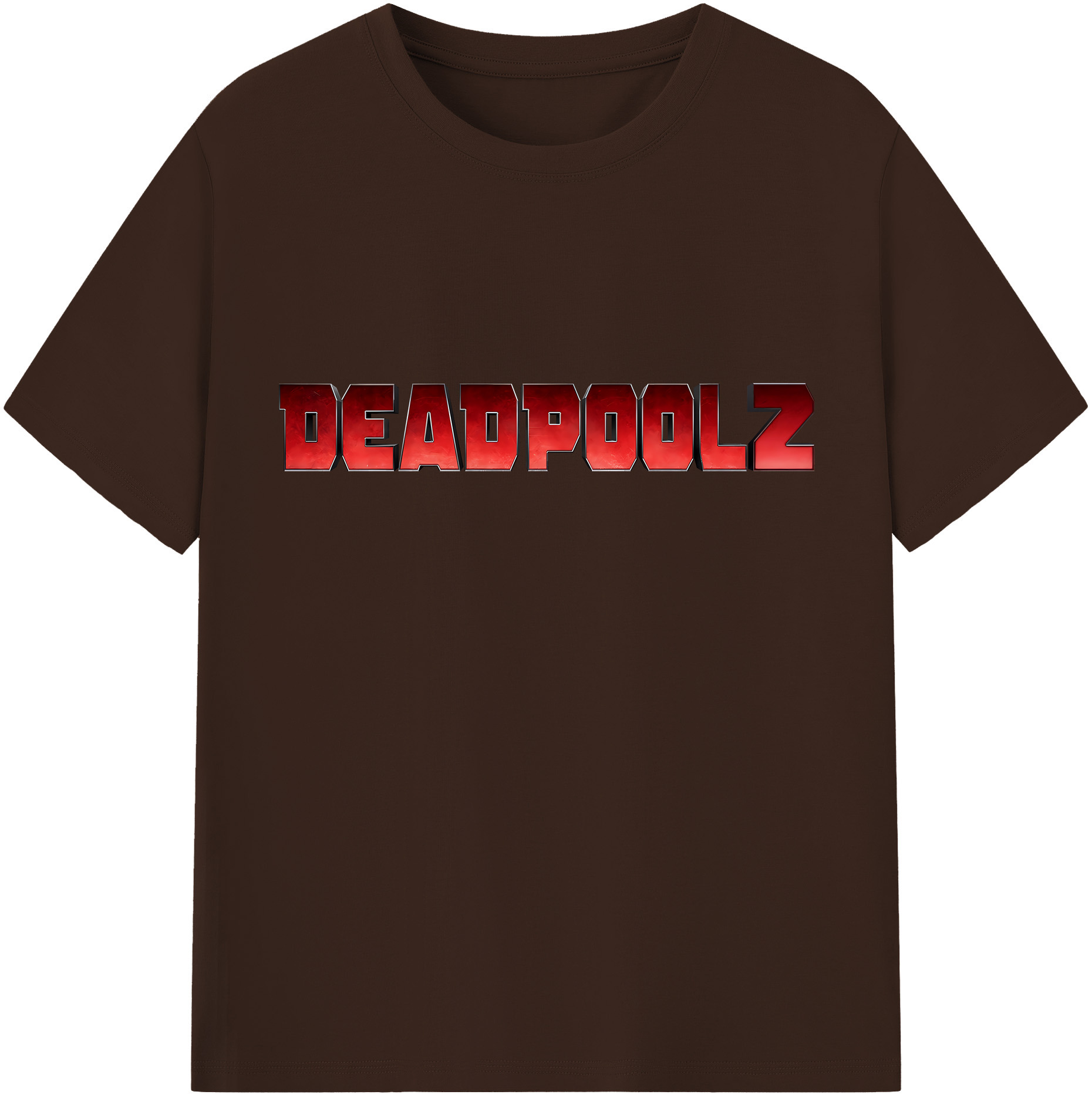 （画像用） Deadpool デッドプール 綿100％半袖Tシャツ（フロントプリント）