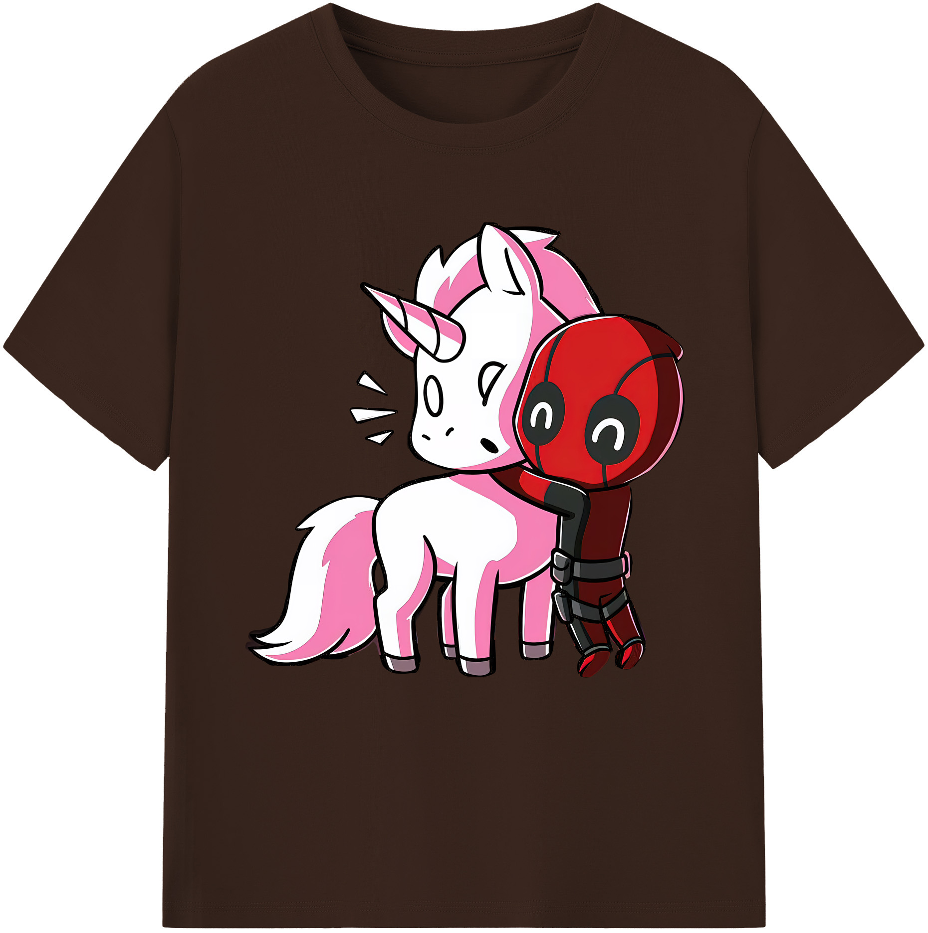 （画像用） Deadpool デッドプール 綿100％半袖Tシャツ（フロントプリント）