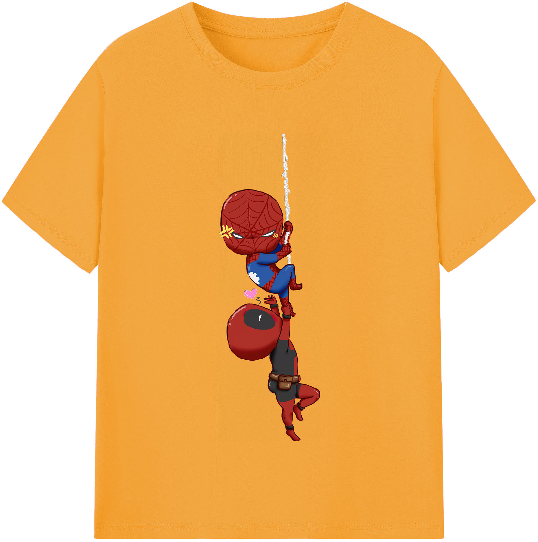 （画像用） Deadpool デッドプール 綿100％半袖Tシャツ（フロントプリント）
