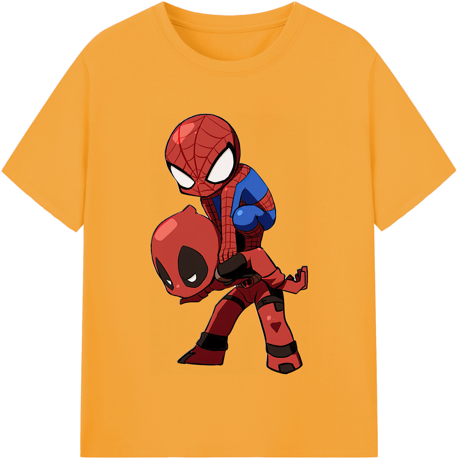 （画像用） Deadpool デッドプール 綿100％半袖Tシャツ（フロントプリント）