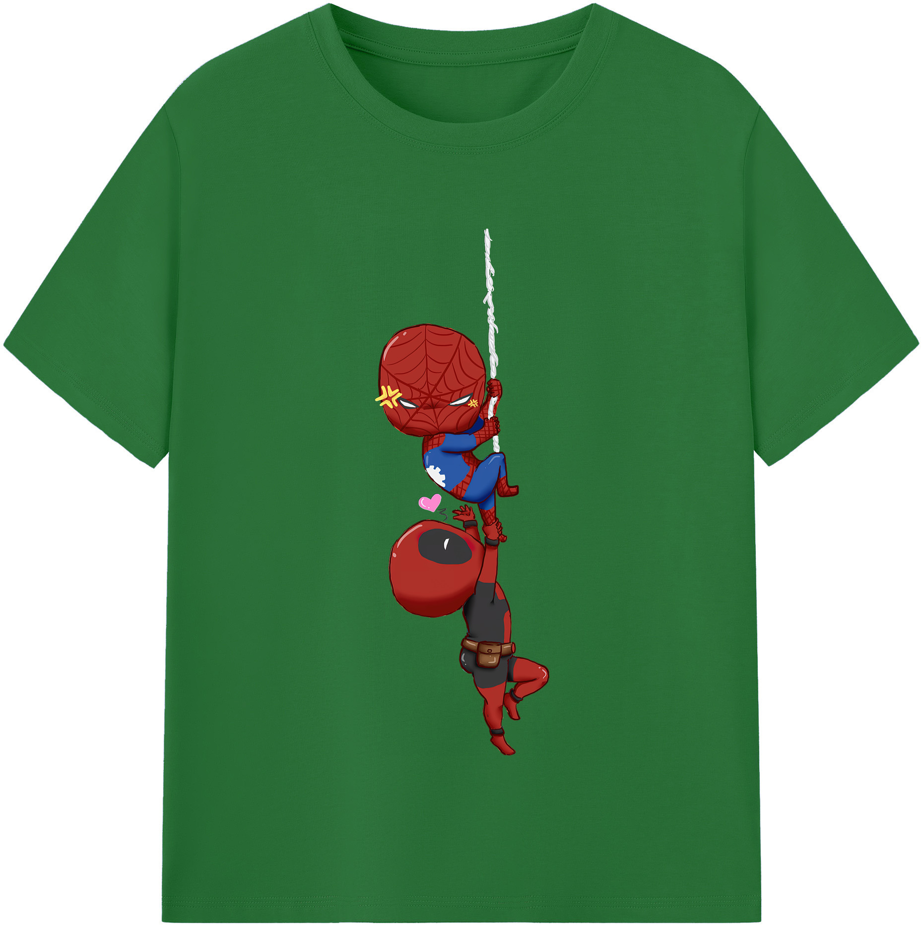 （画像用） Deadpool デッドプール 綿100％半袖Tシャツ（フロントプリント）