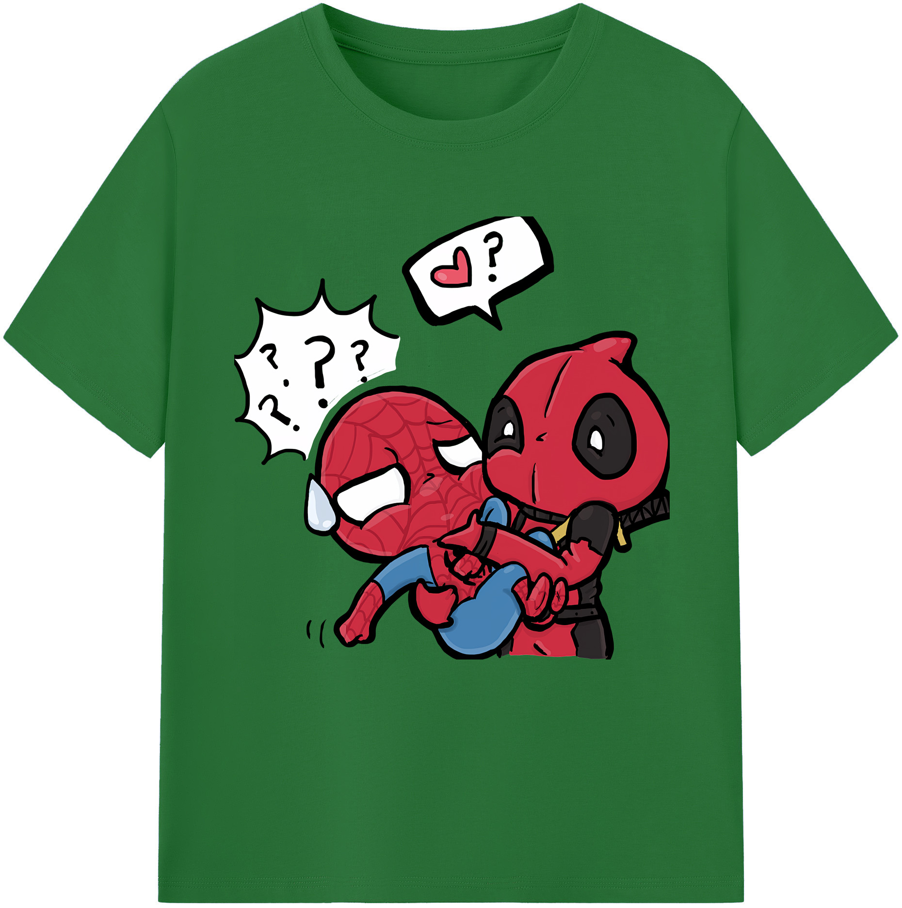（画像用） Deadpool デッドプール 綿100％半袖Tシャツ（フロントプリント）