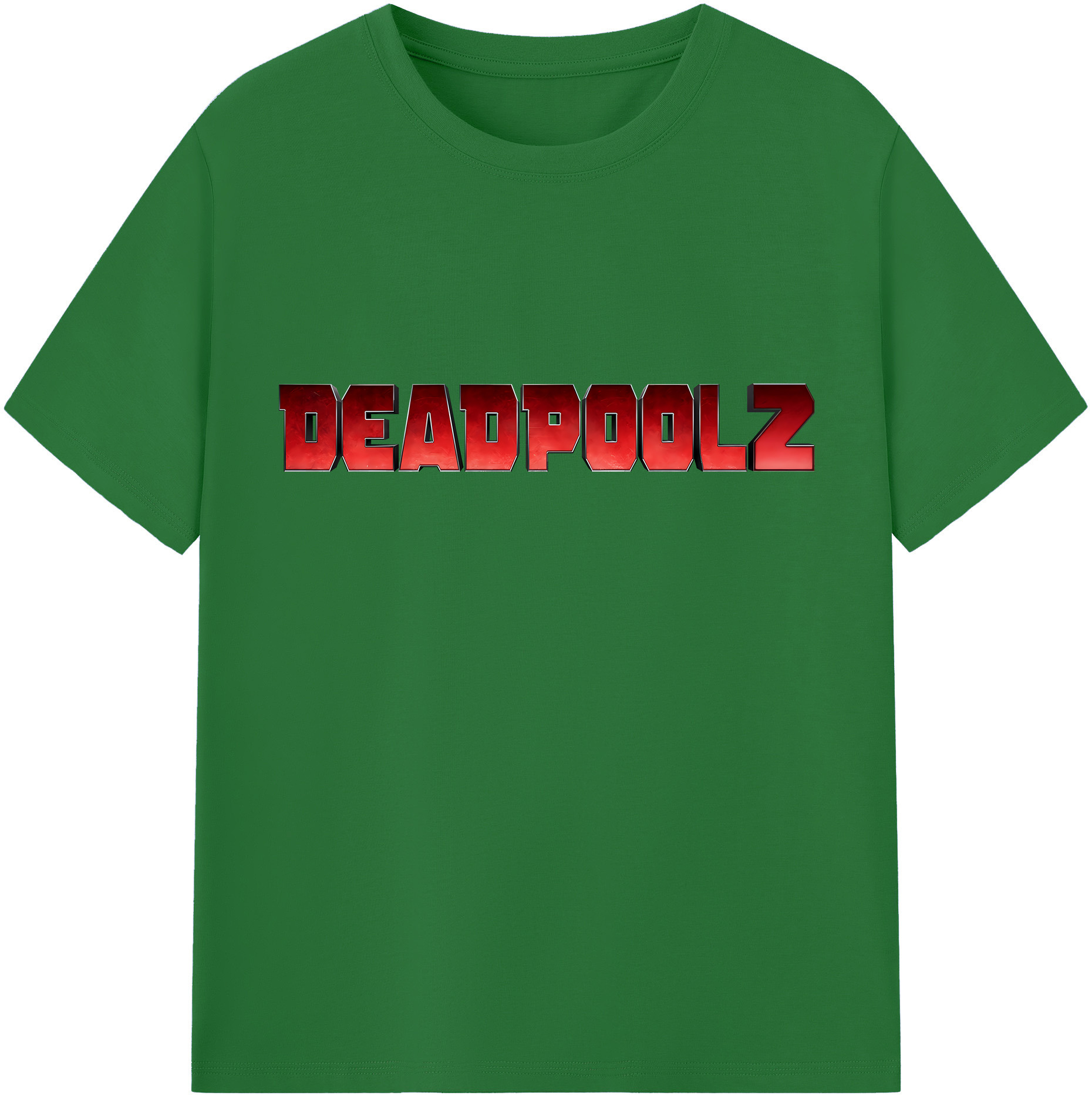 （画像用） Deadpool デッドプール 綿100％半袖Tシャツ（フロントプリント）