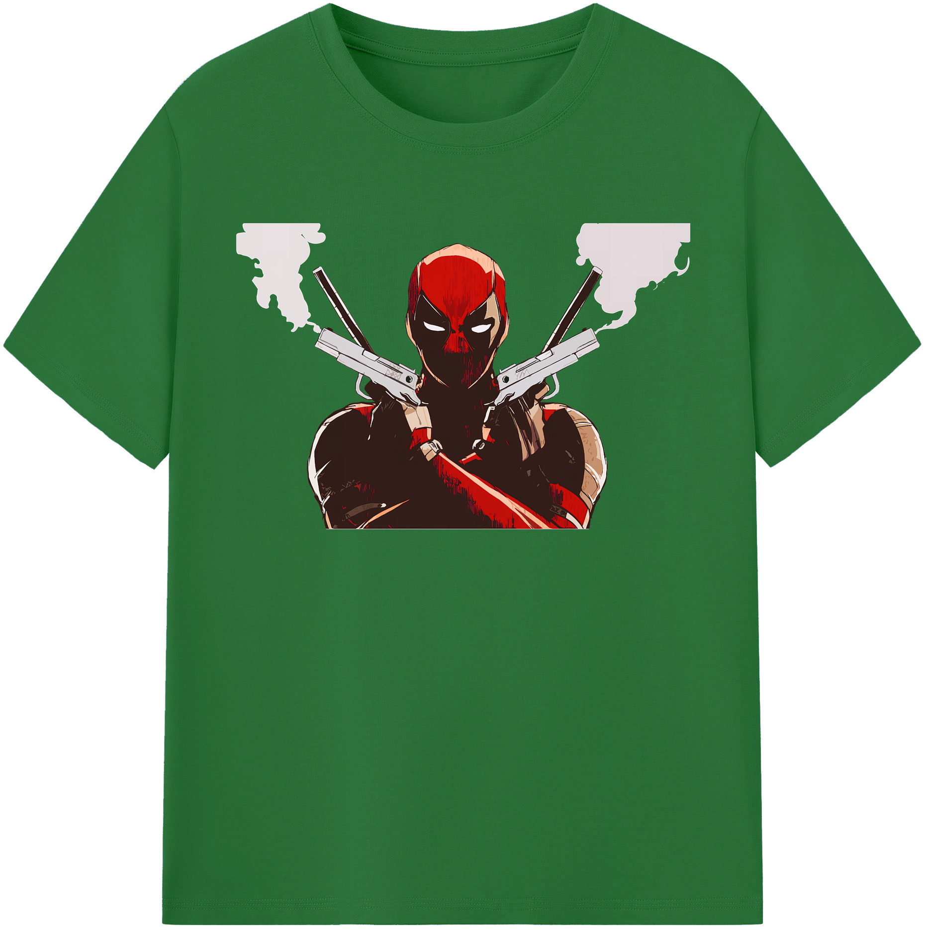 （画像用） Deadpool デッドプール 綿100％半袖Tシャツ（フロントプリント）