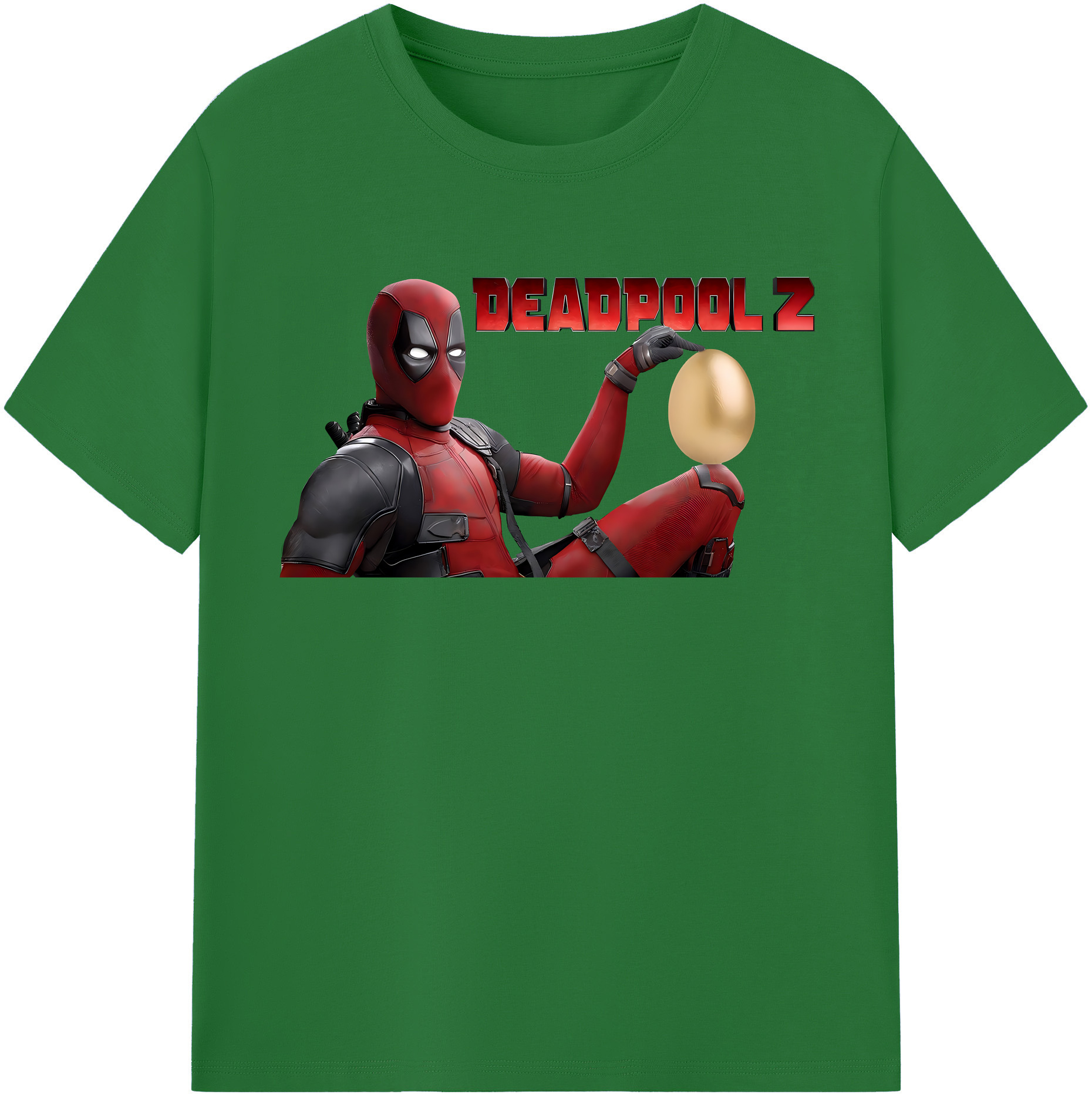（画像用） Deadpool デッドプール 綿100％半袖Tシャツ（フロントプリント）