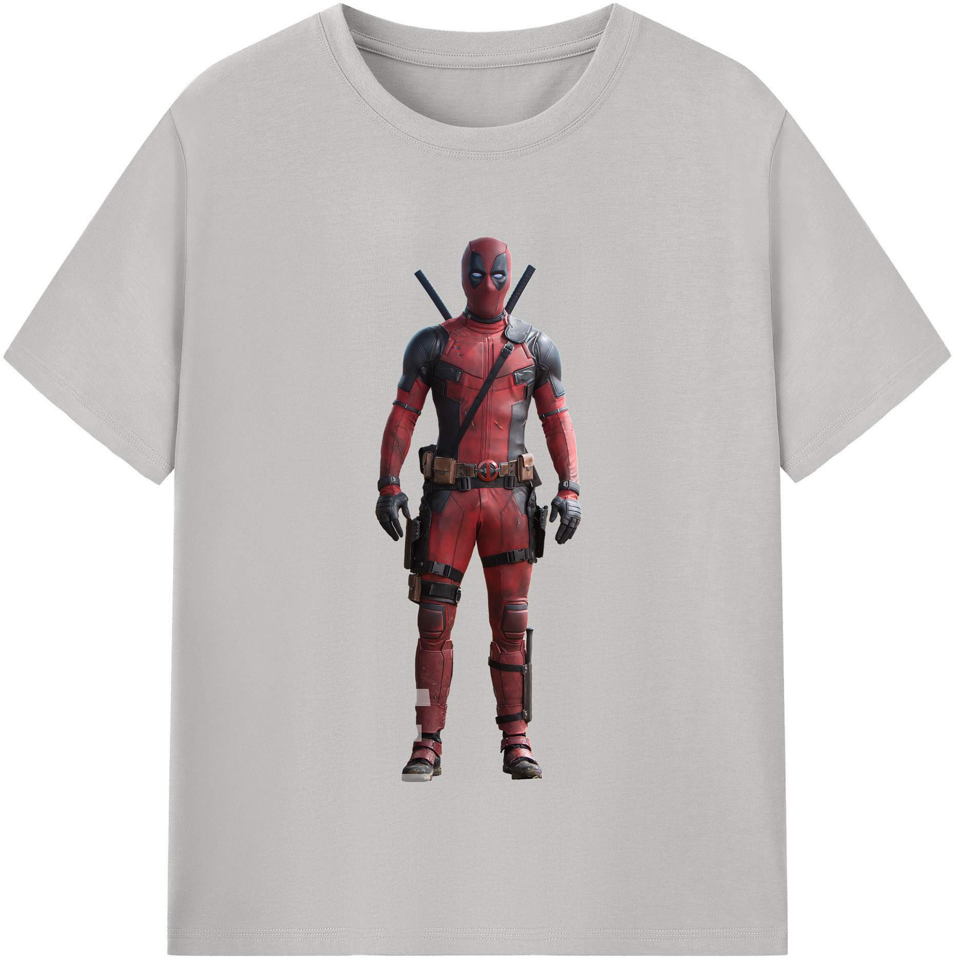（画像用） Deadpool デッドプール 綿100％半袖Tシャツ（フロントプリント）