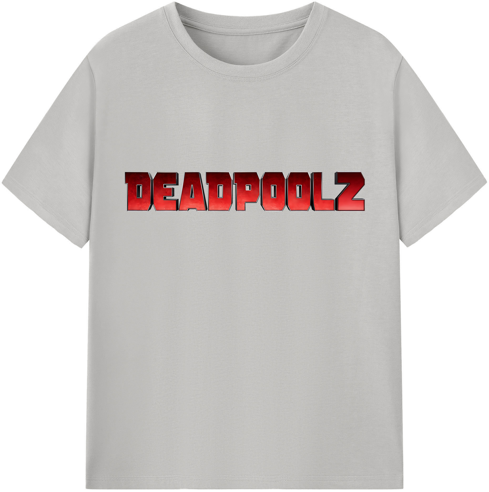 （画像用） Deadpool デッドプール 綿100％半袖Tシャツ（フロントプリント）