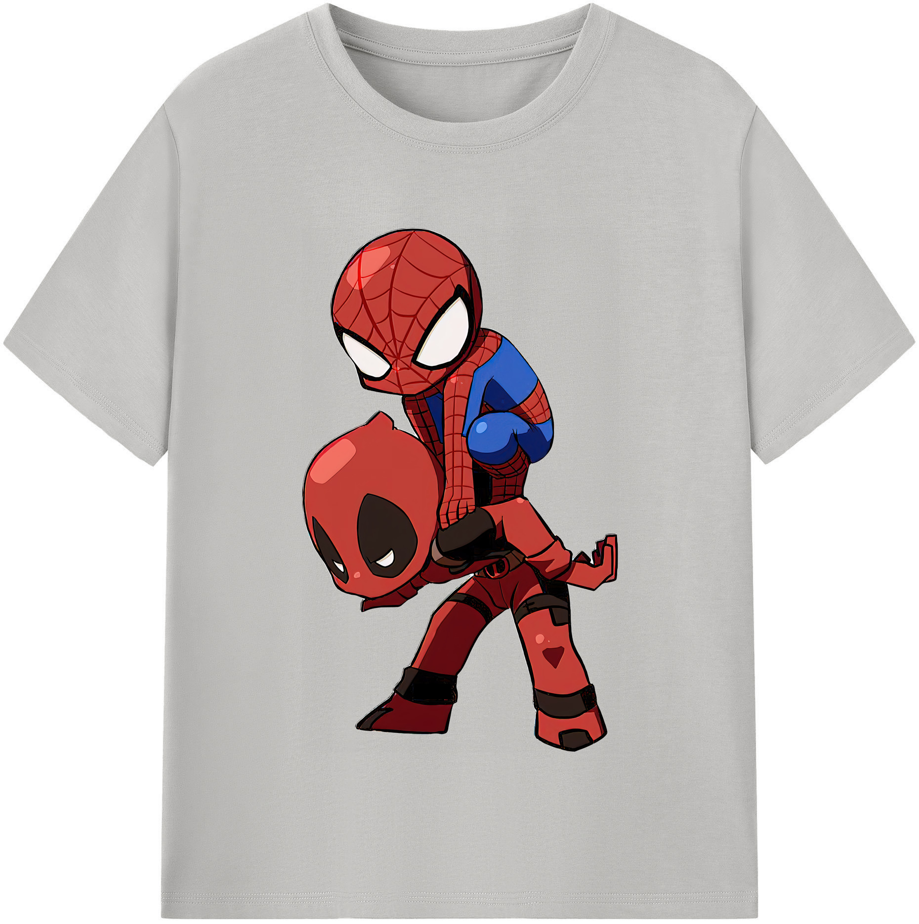 （画像用） Deadpool デッドプール 綿100％半袖Tシャツ（フロントプリント）