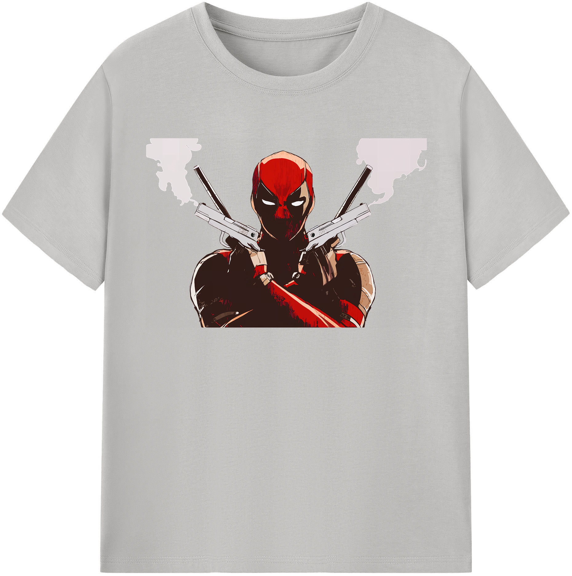 （画像用） Deadpool デッドプール 綿100％半袖Tシャツ（フロントプリント）