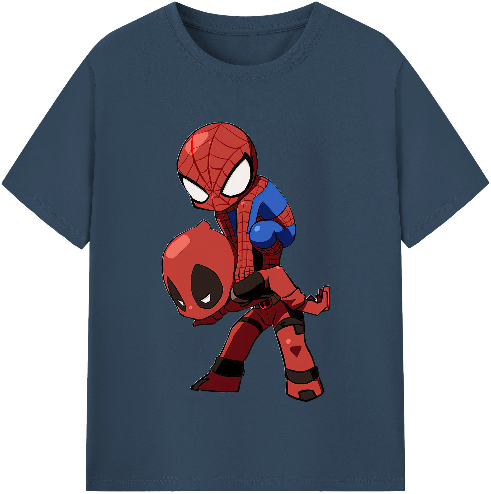 （画像用） Deadpool デッドプール 綿100％半袖Tシャツ（フロントプリント）