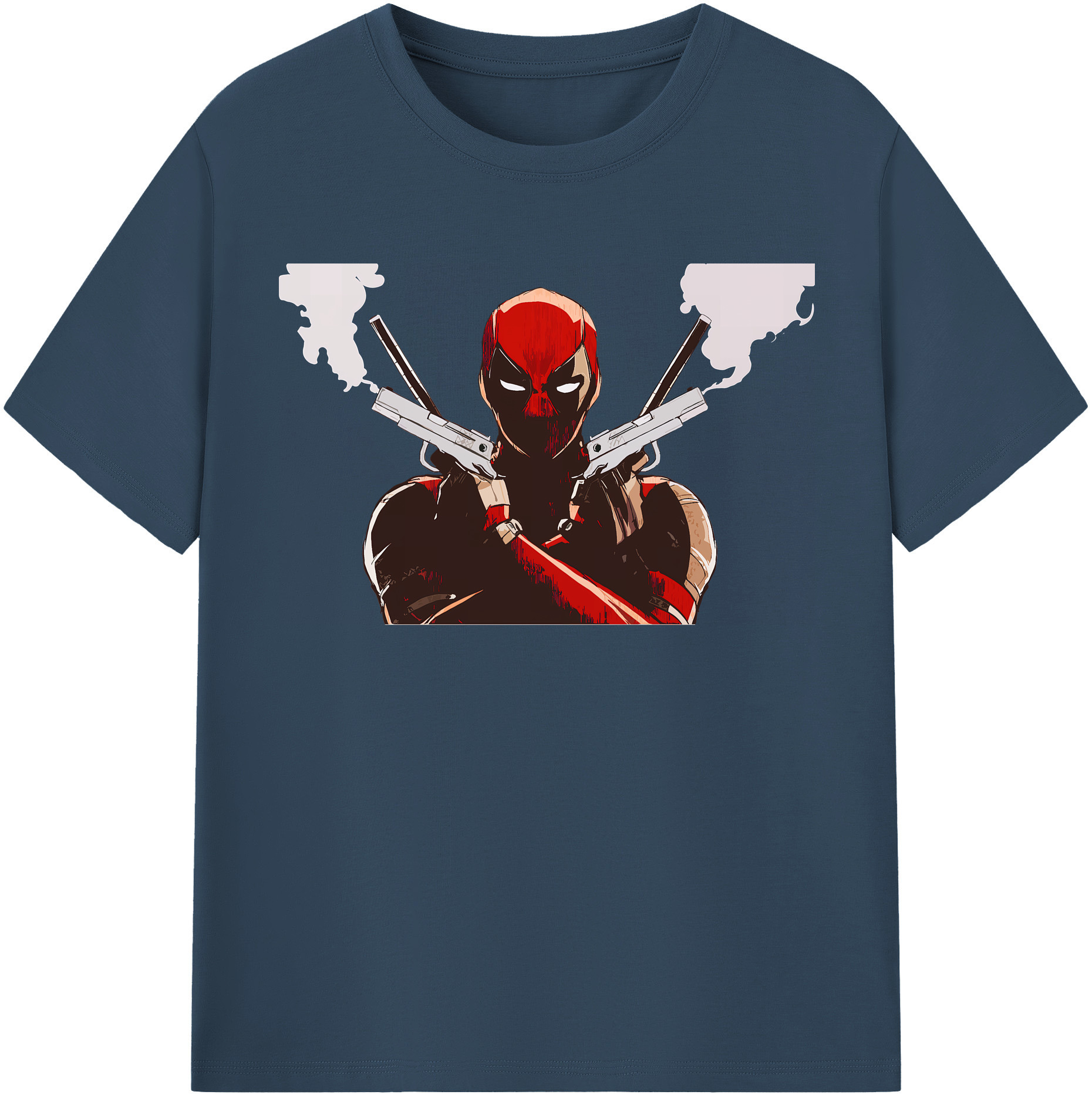 （画像用） Deadpool デッドプール 綿100％半袖Tシャツ（フロントプリント）