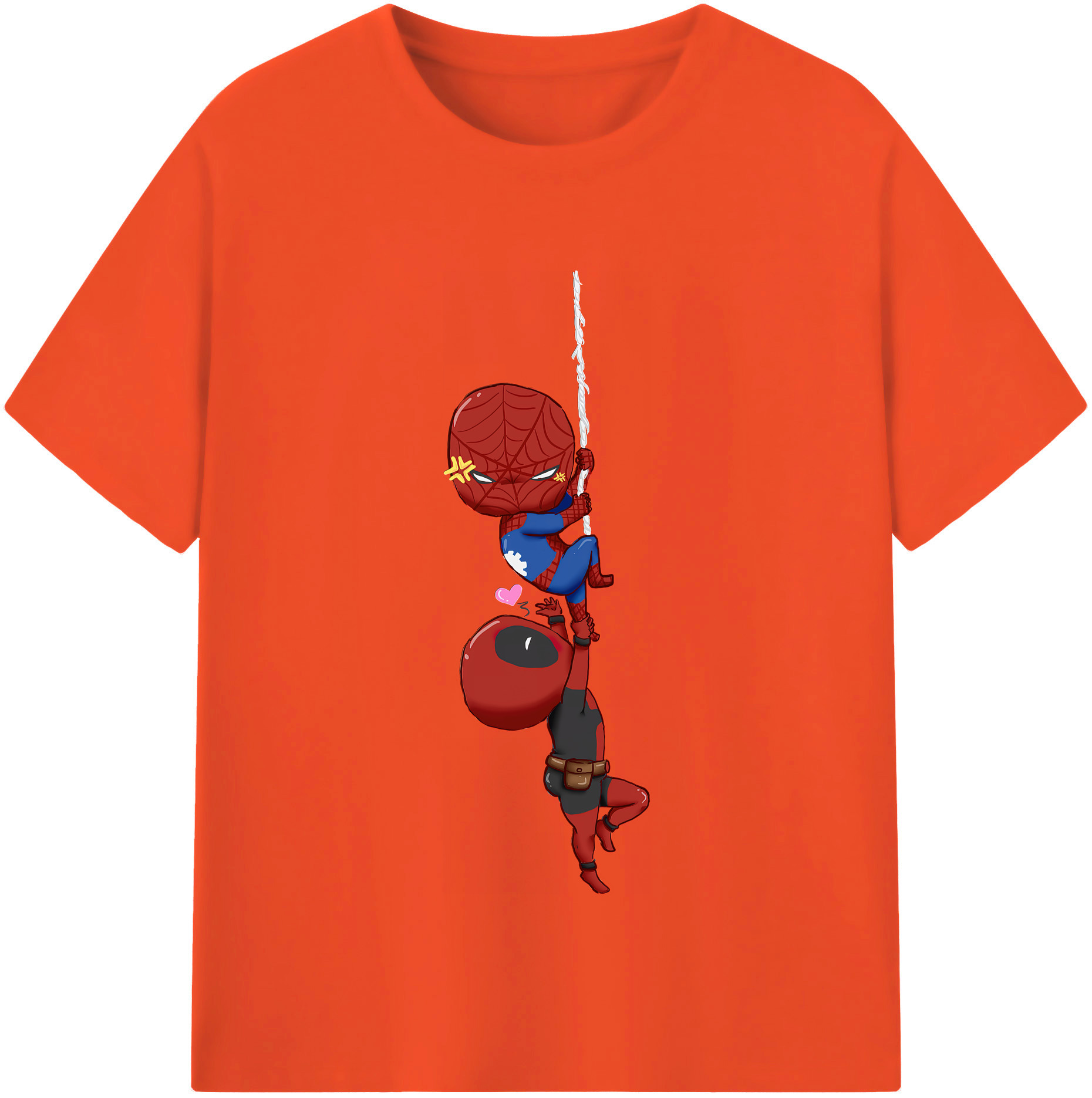 （画像用） Deadpool デッドプール 綿100％半袖Tシャツ（フロントプリント）