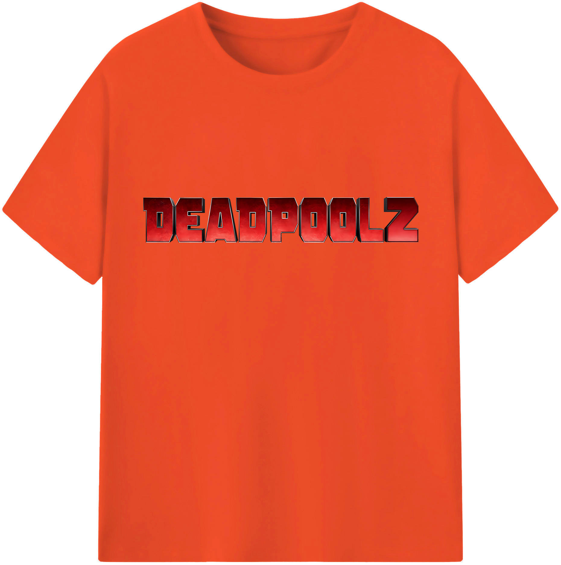 （画像用） Deadpool デッドプール 綿100％半袖Tシャツ（フロントプリント）