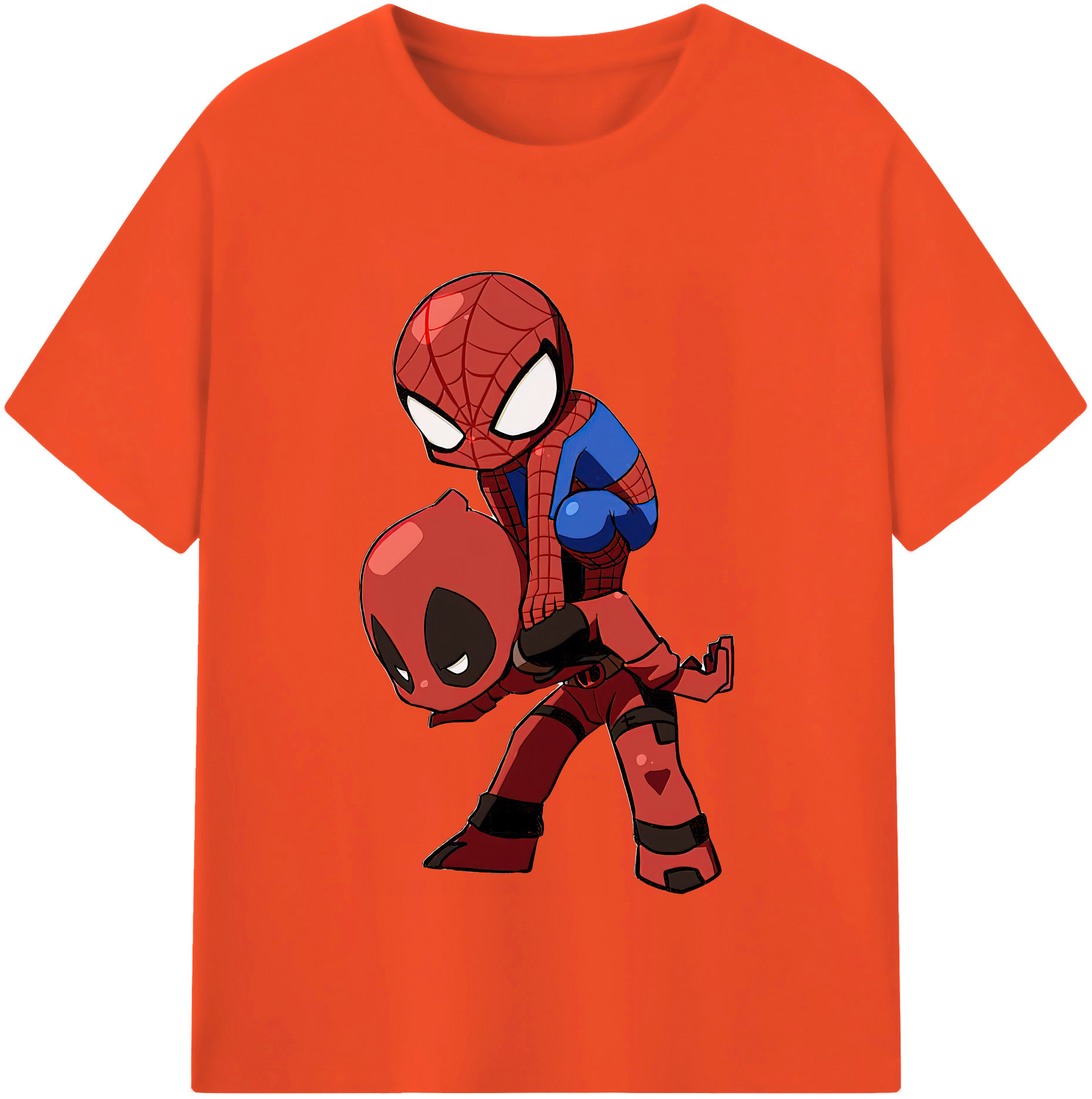 （画像用） Deadpool デッドプール 綿100％半袖Tシャツ（フロントプリント）