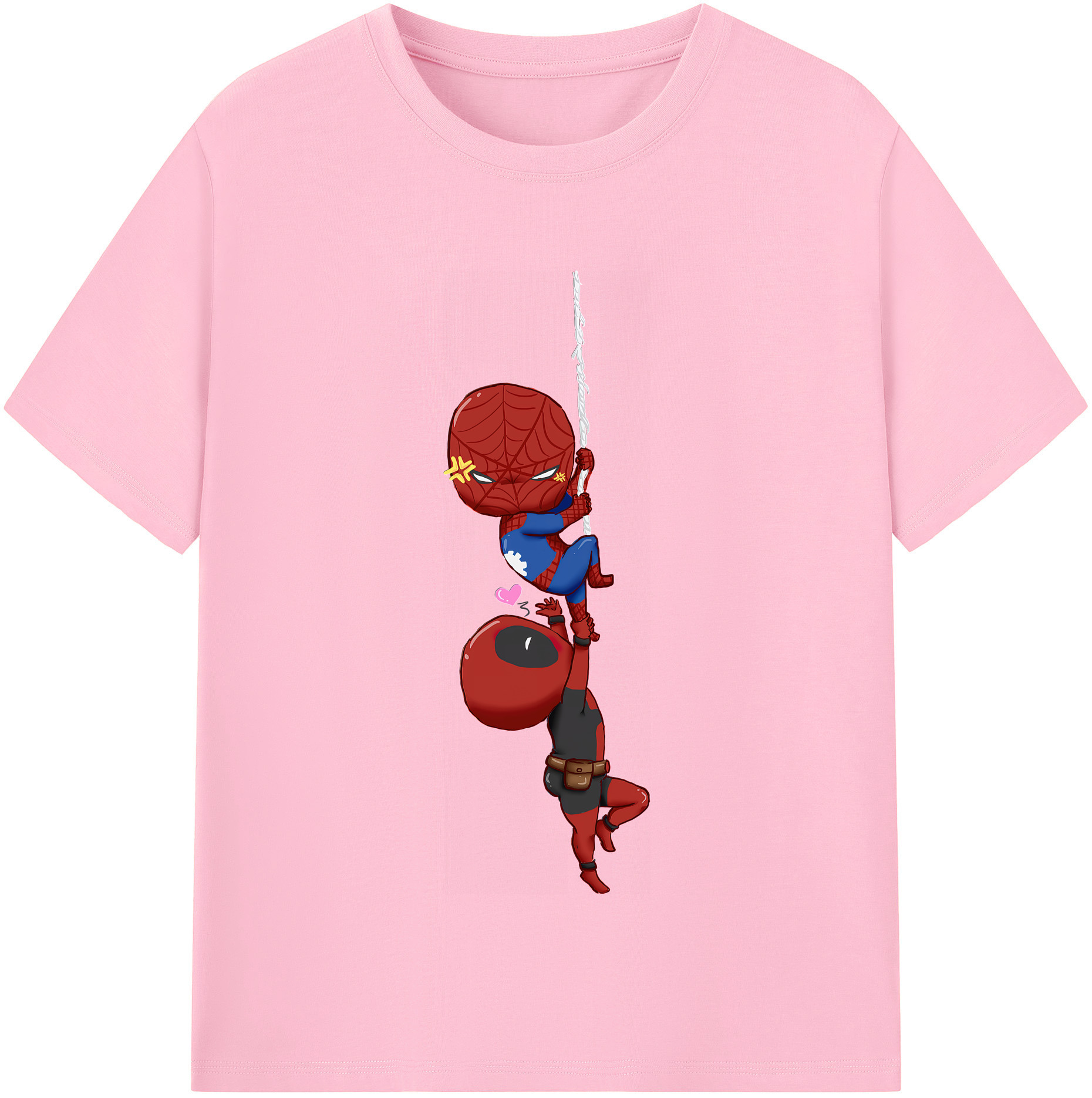 （画像用） Deadpool デッドプール 綿100％半袖Tシャツ（フロントプリント）