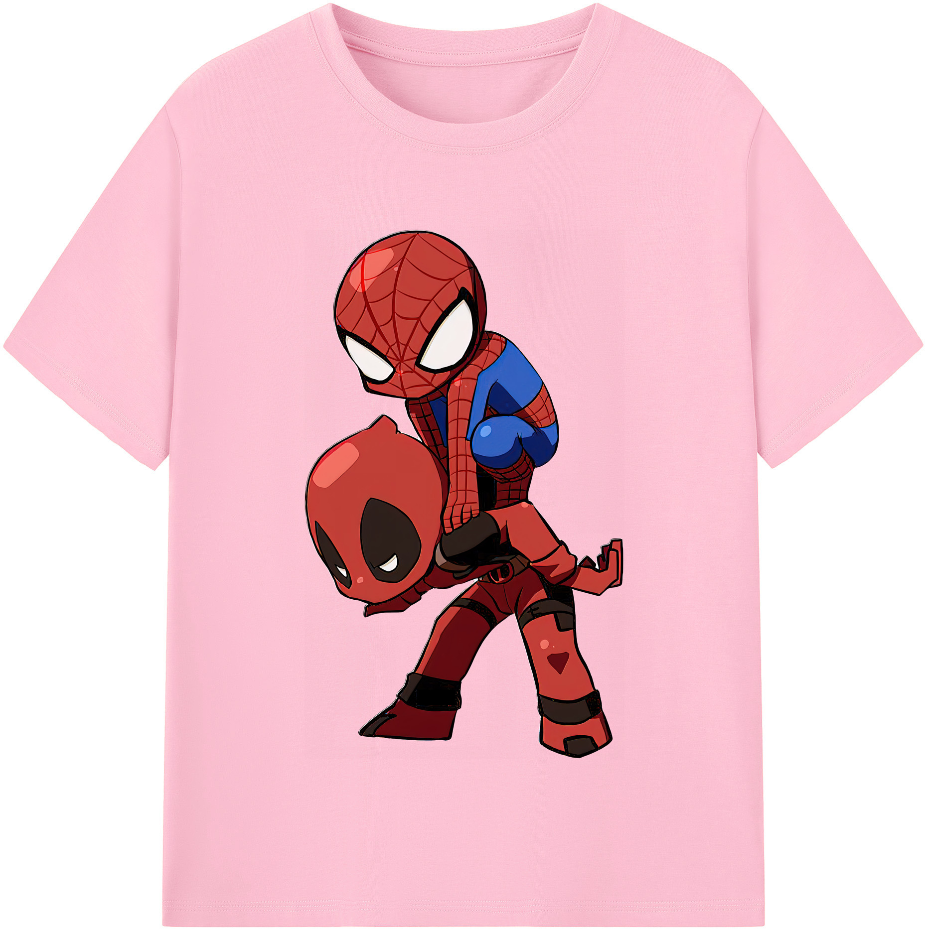 （画像用） Deadpool デッドプール 綿100％半袖Tシャツ（フロントプリント）