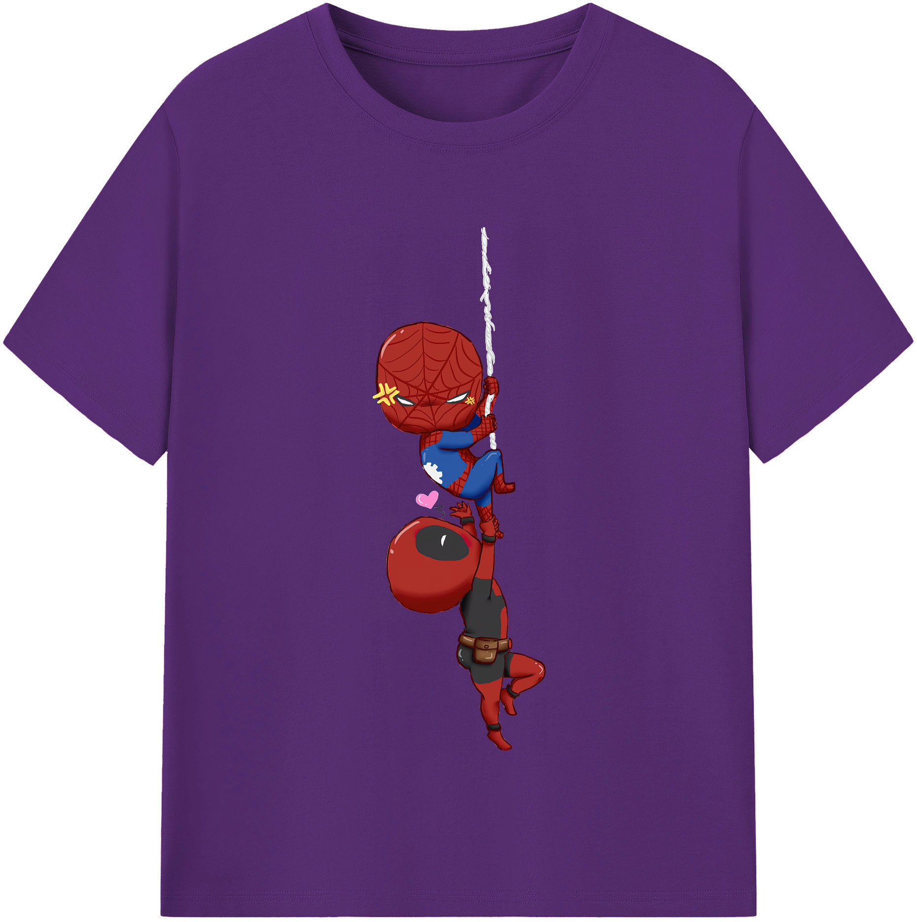 （画像用） Deadpool デッドプール 綿100％半袖Tシャツ（フロントプリント）