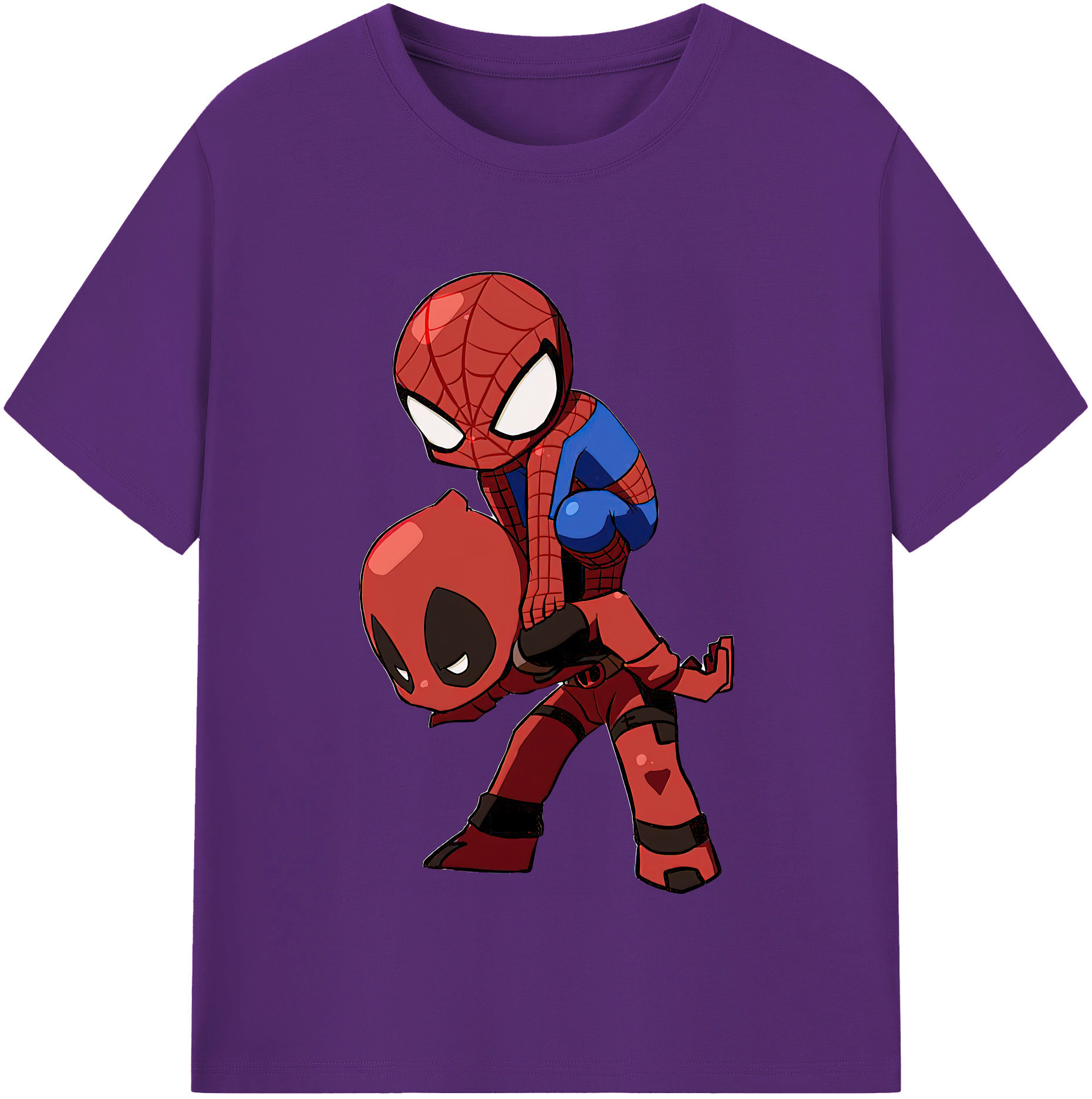 （画像用） Deadpool デッドプール 綿100％半袖Tシャツ（フロントプリント）