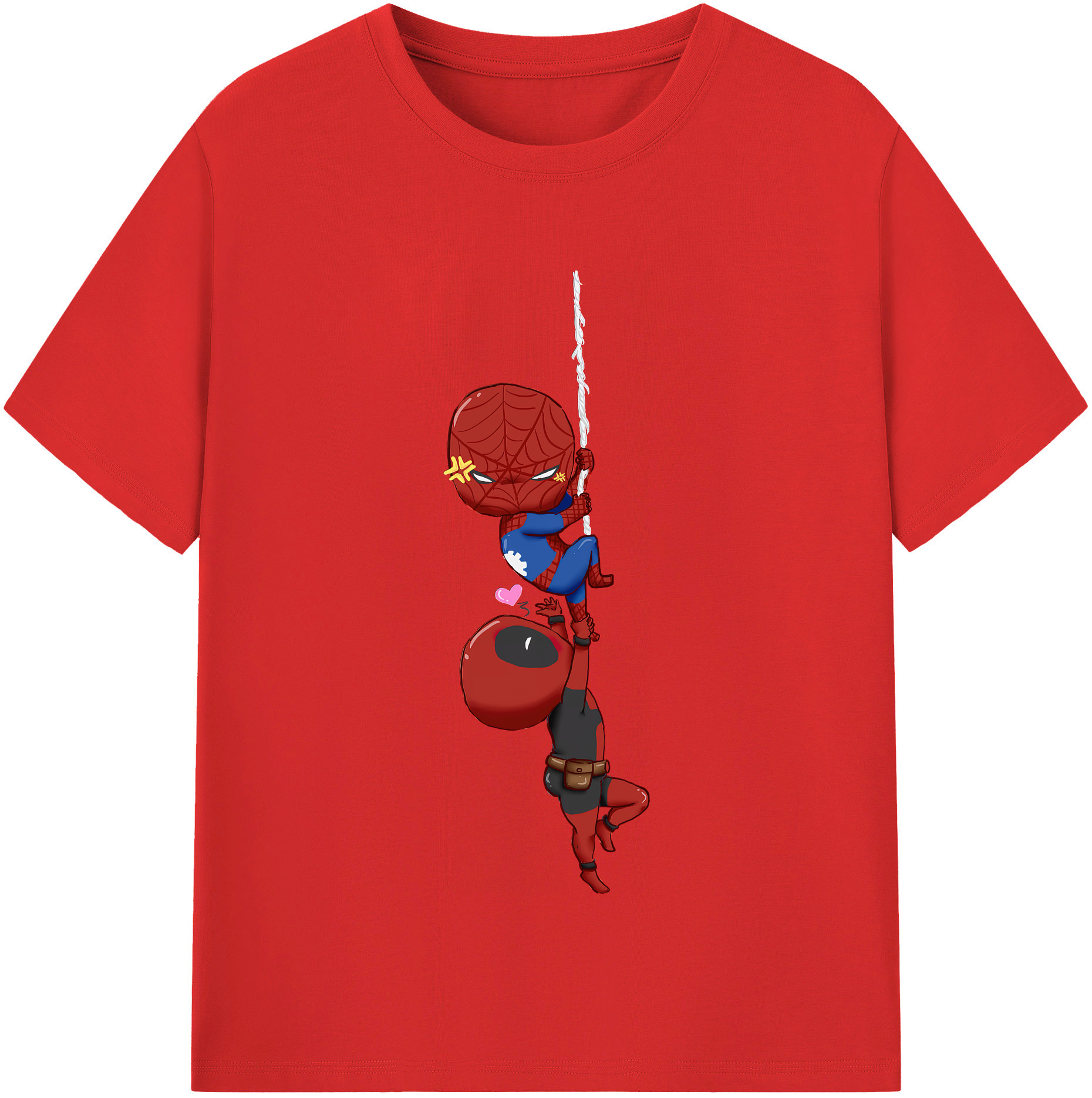 （画像用） Deadpool デッドプール 綿100％半袖Tシャツ（フロントプリント）