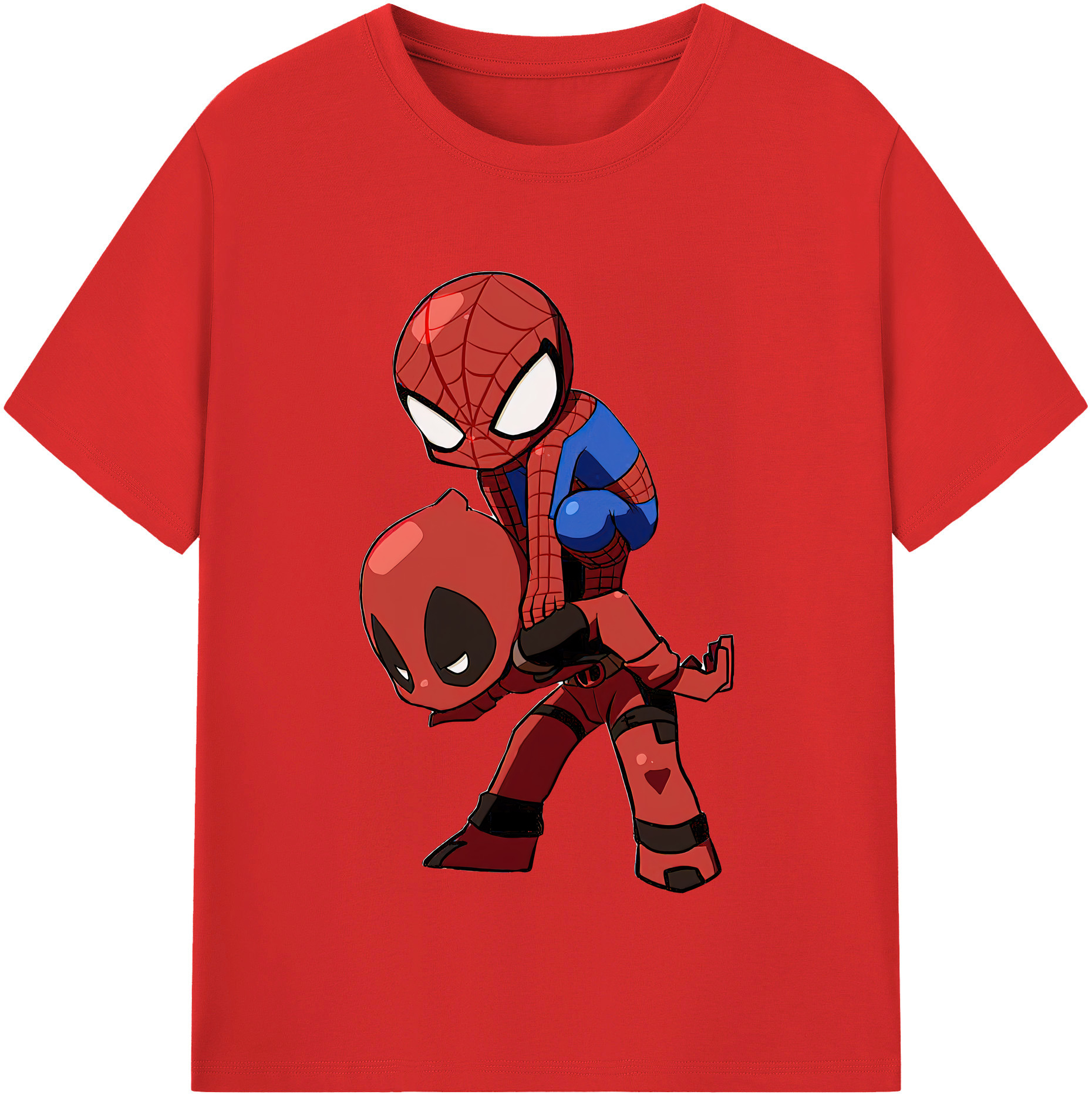 （画像用） Deadpool デッドプール 綿100％半袖Tシャツ（フロントプリント）