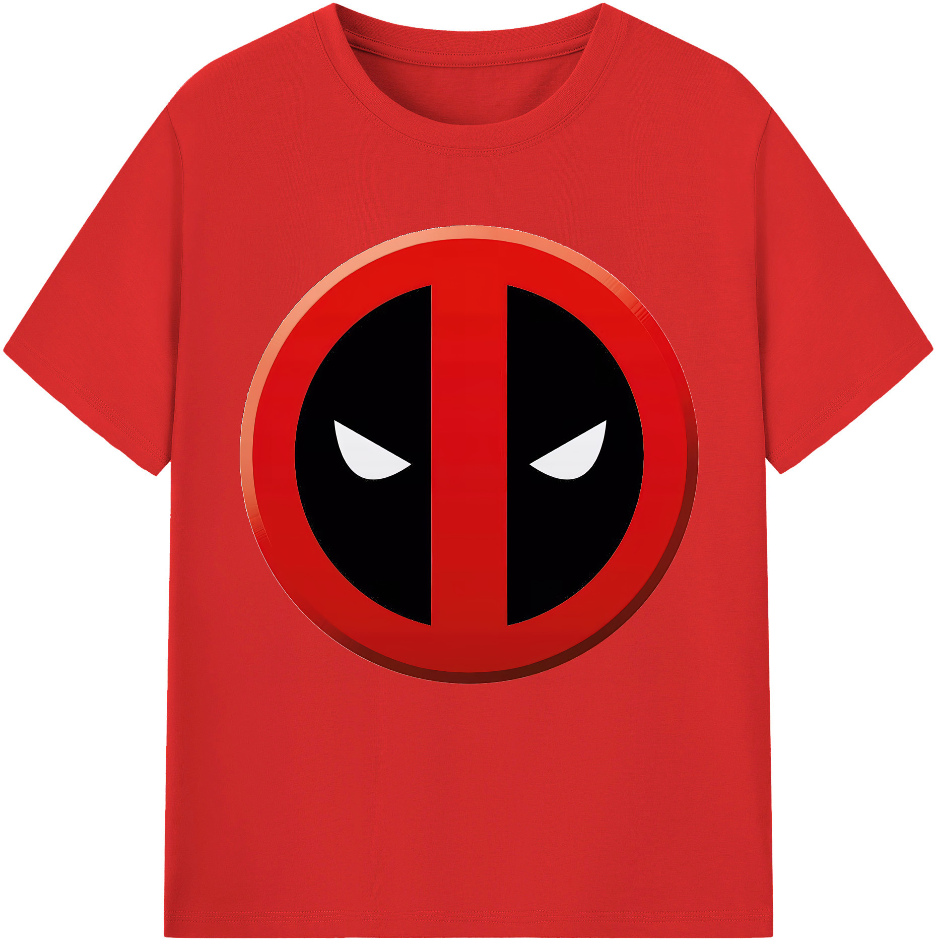 （画像用） Deadpool デッドプール 綿100％半袖Tシャツ（フロントプリント）